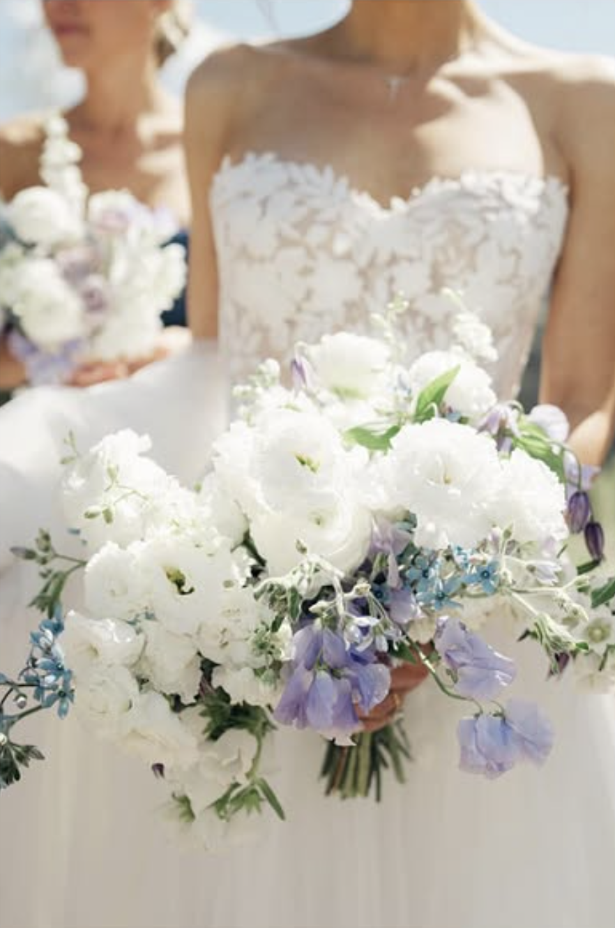  Lavender bridal bouquet 