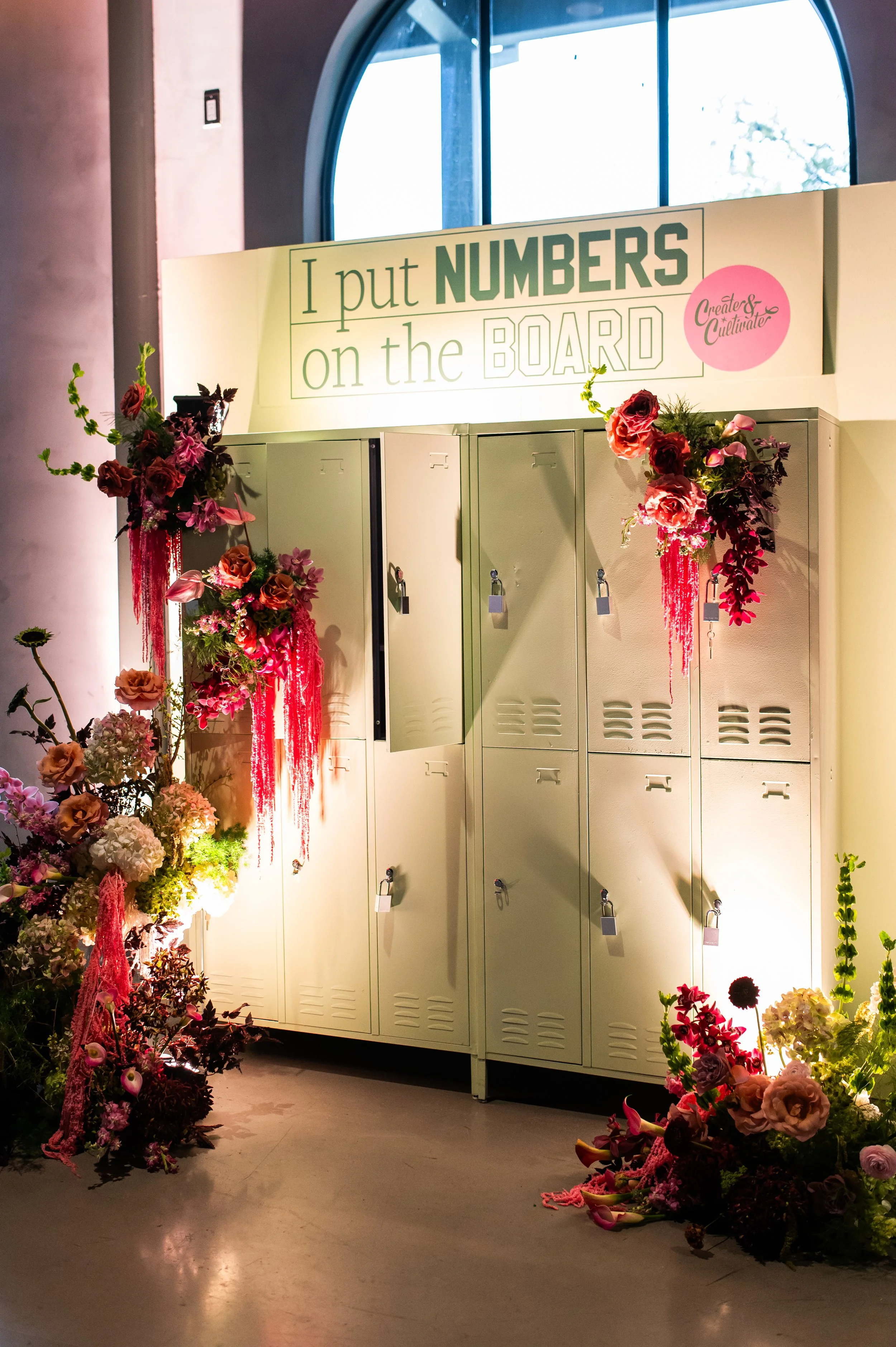  Austin corporate event floral installation for SXSW event. 