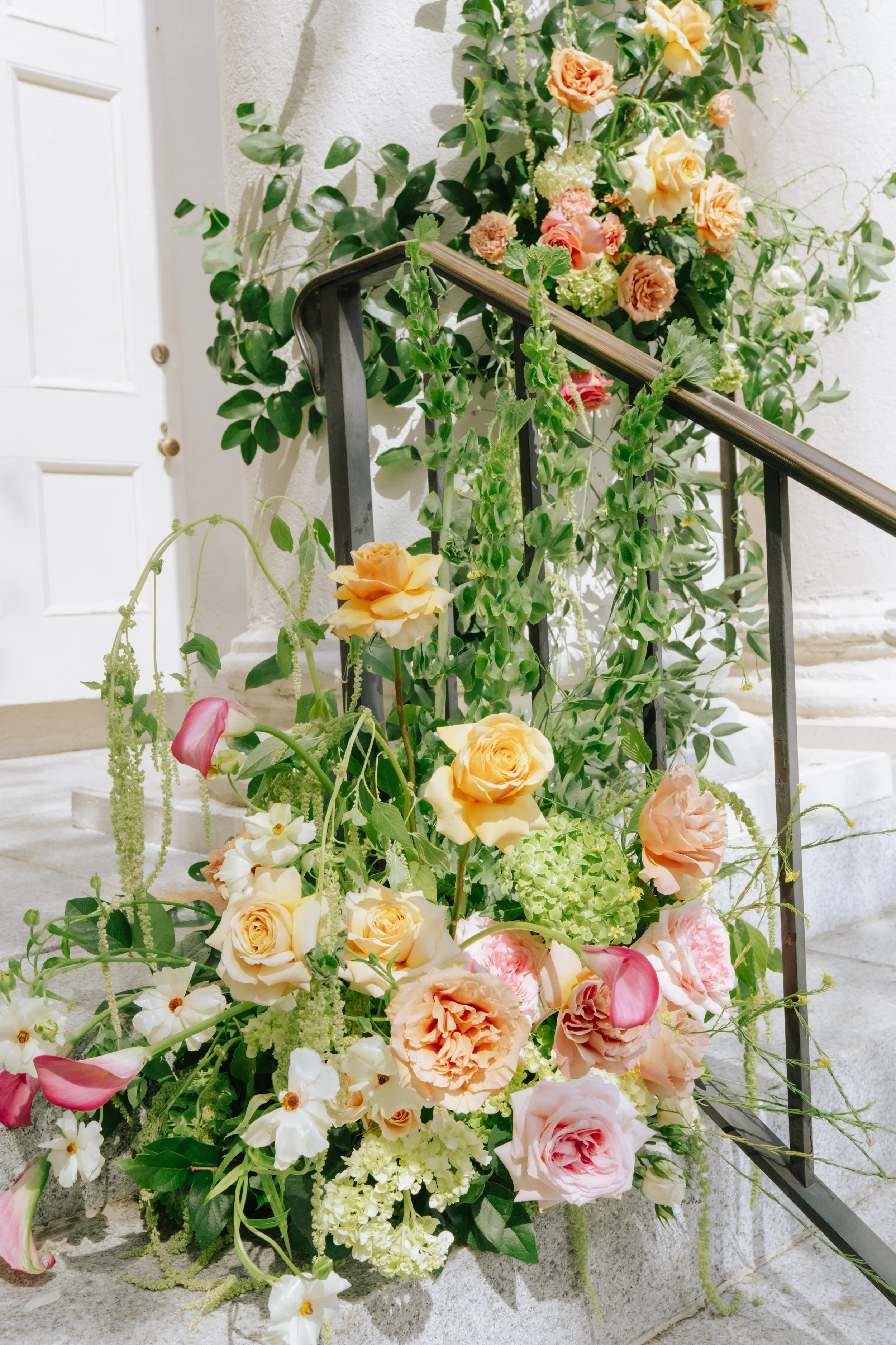 Church Entrance Florals