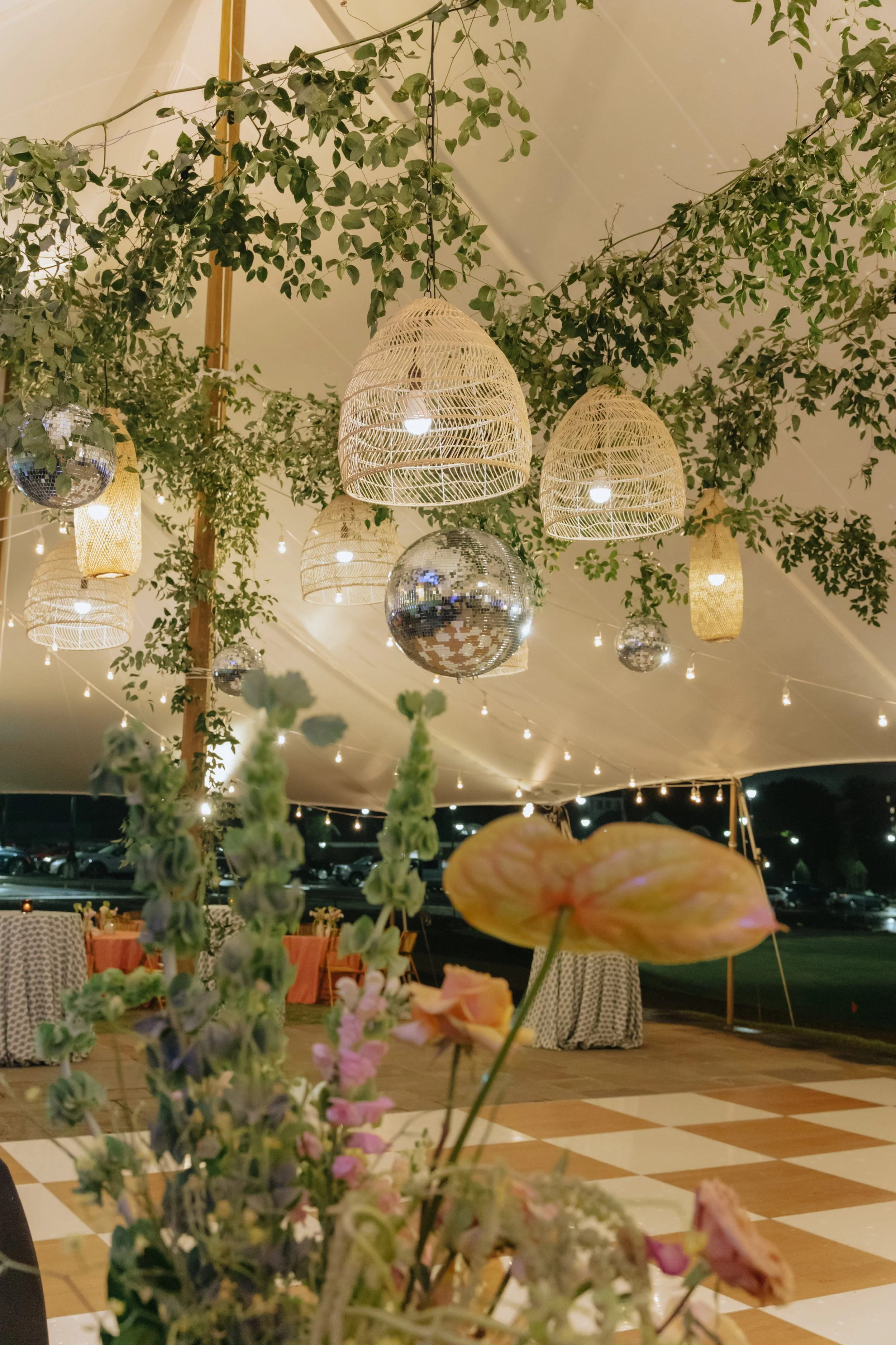 Hanging Wedding Installation