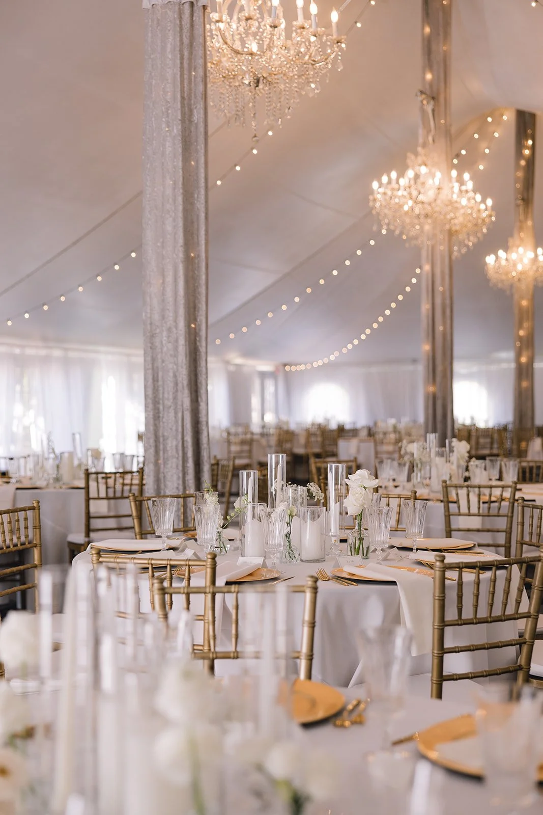  Tent wedding reception 