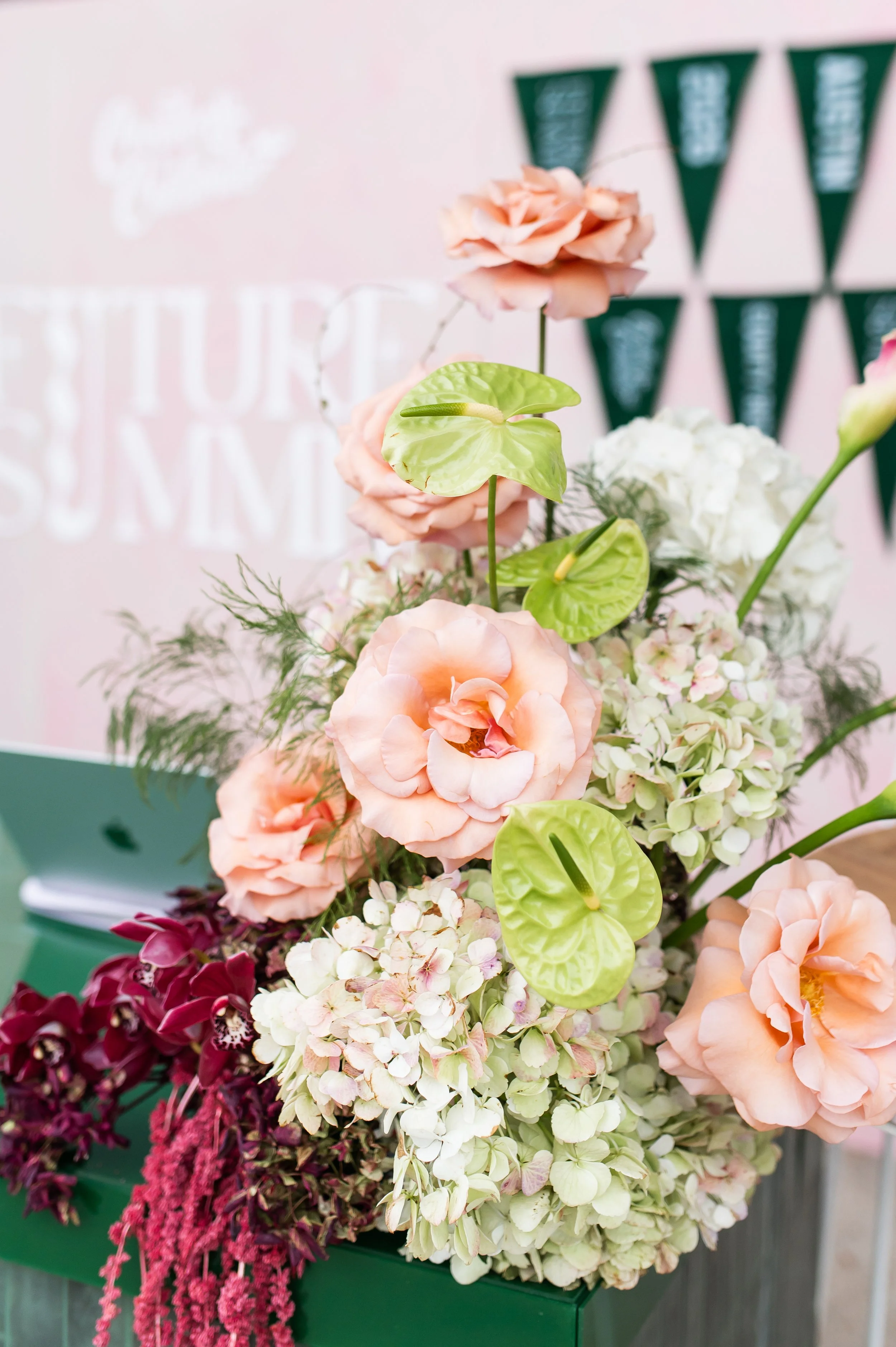  Corporate floral details 