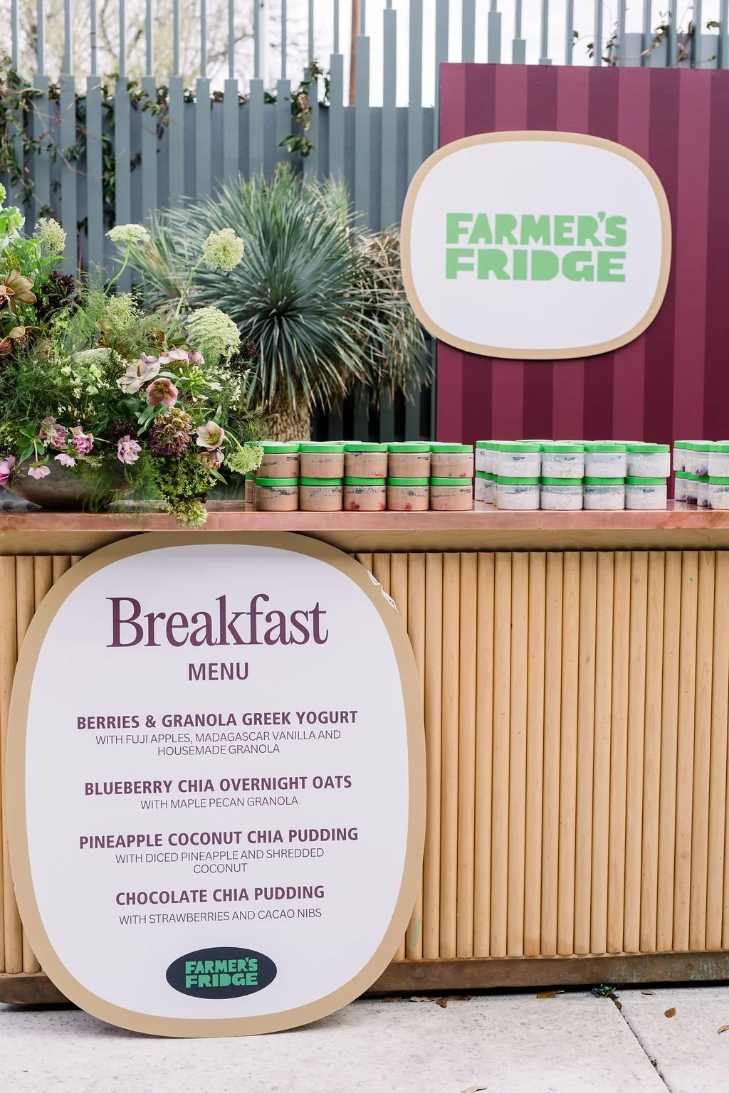  Brand activation florals in ATX 
