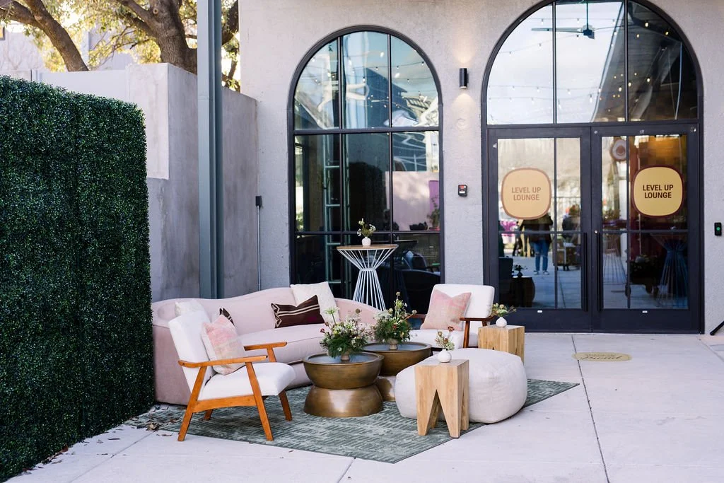 Lounge florals for Austin SXSW