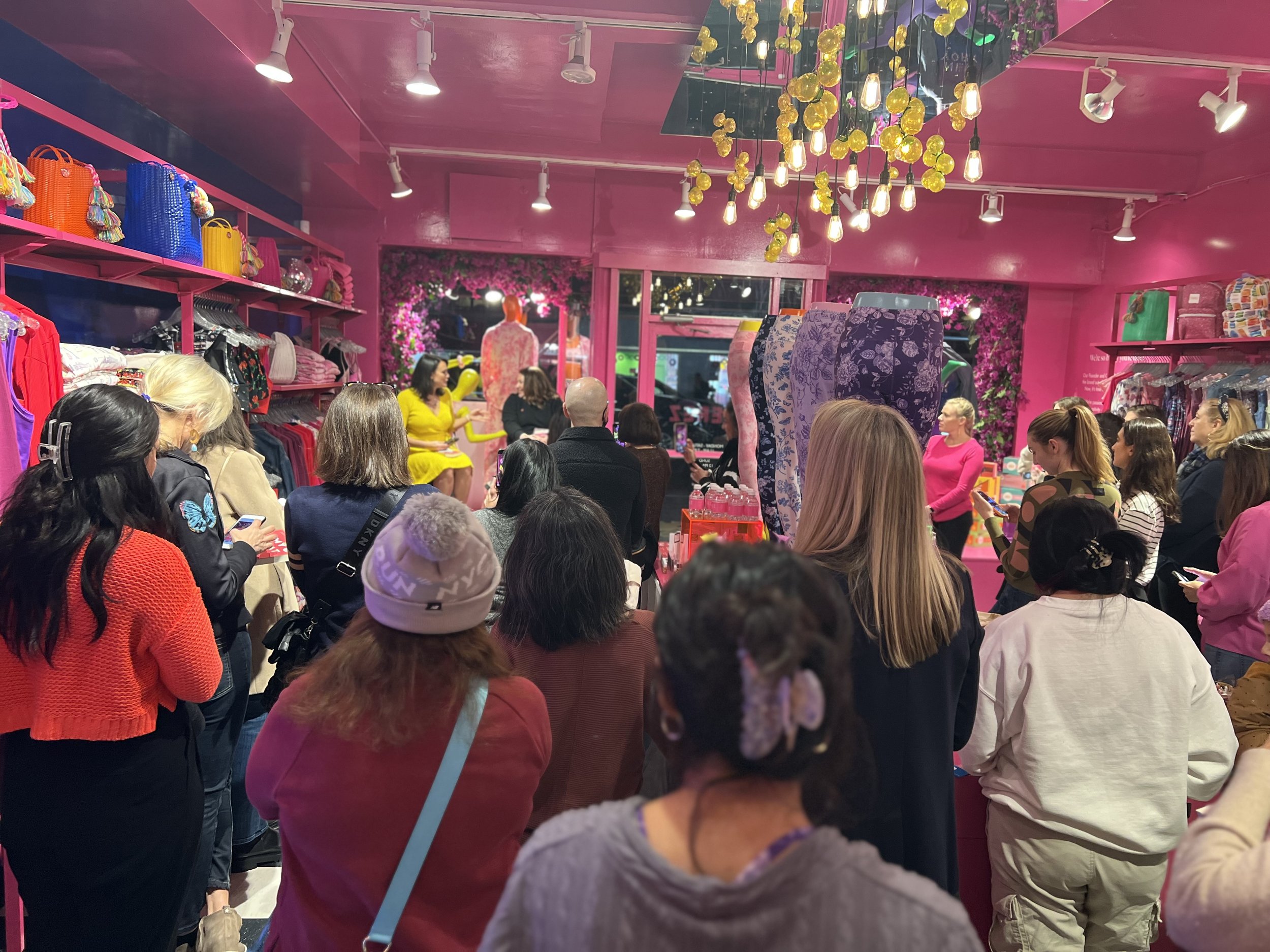 Terez launch event in NYC