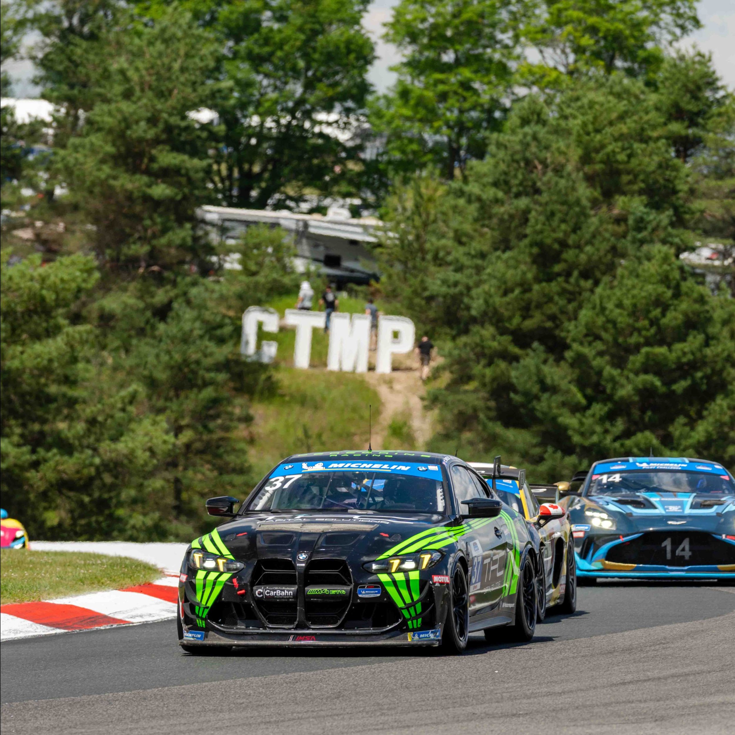 CarBahn with Peregrine Racing Teams Rally Together for Top-10 Finish at Canadian Tire Motorsport Park