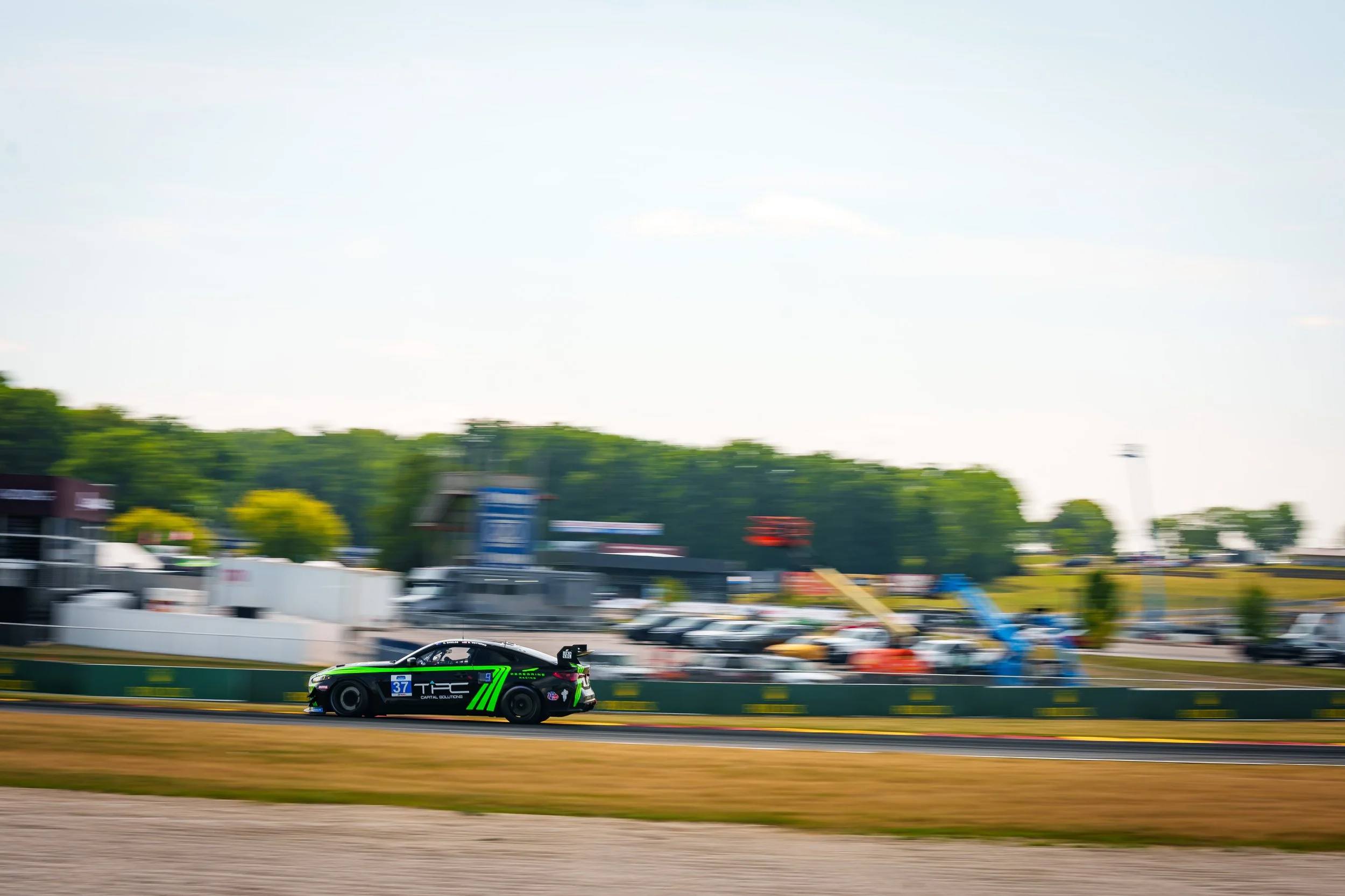 CarBahn with Peregrine Racing Teams Rally Together for Top-10 Finish at Road America