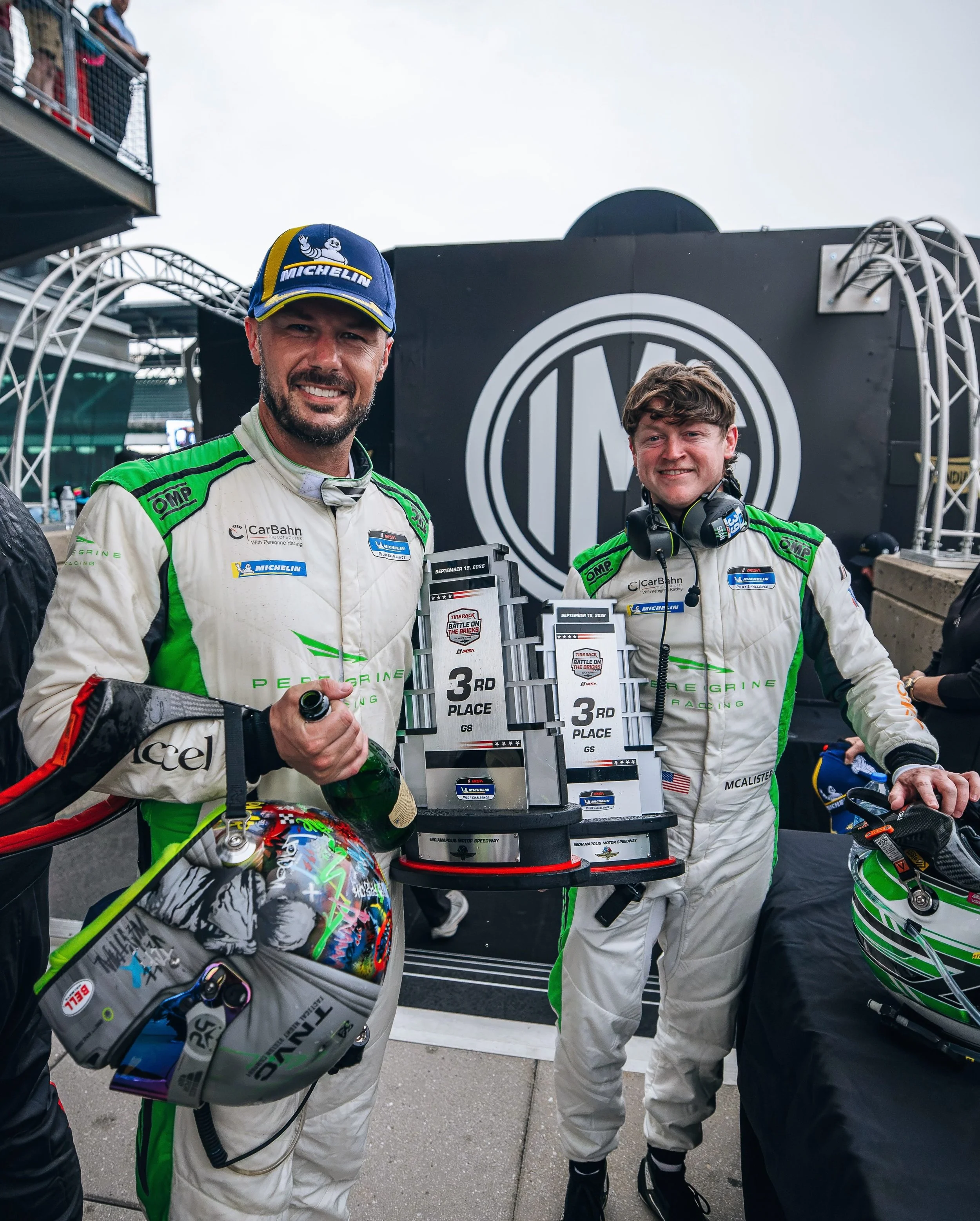 A great weekend at the racing capital of the world! 🏁

#PeregrineRacing #BMWM4GT4 #IMSA