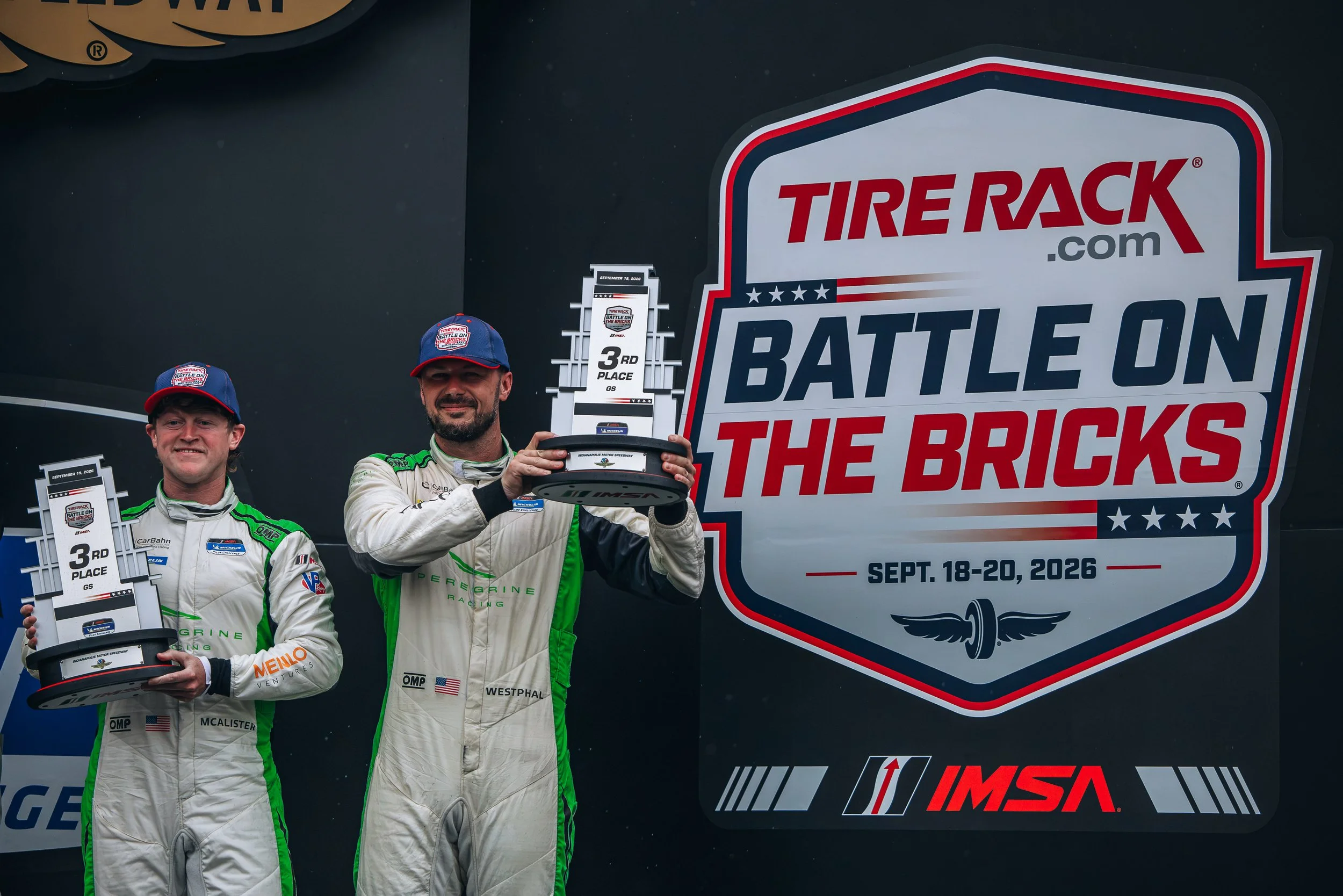 CarBahn with Peregrine Racing Achieves a Podium Result at Indianapolis Motor Speedway