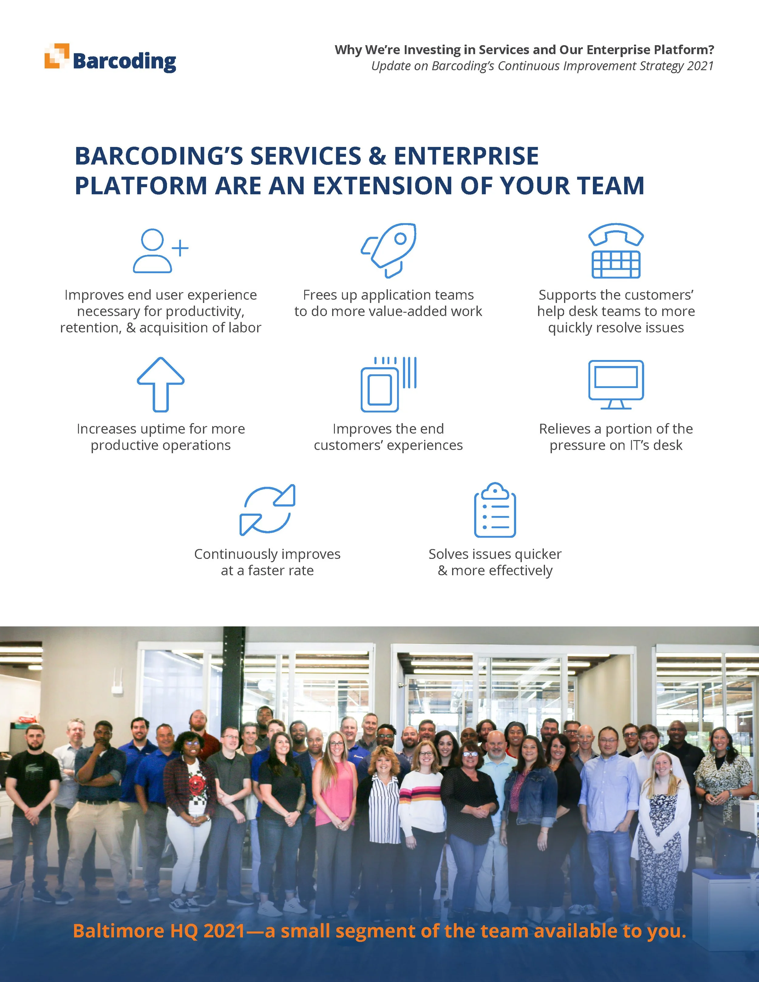 Why We're Investing in Services and Our Enterprise Platform Guide