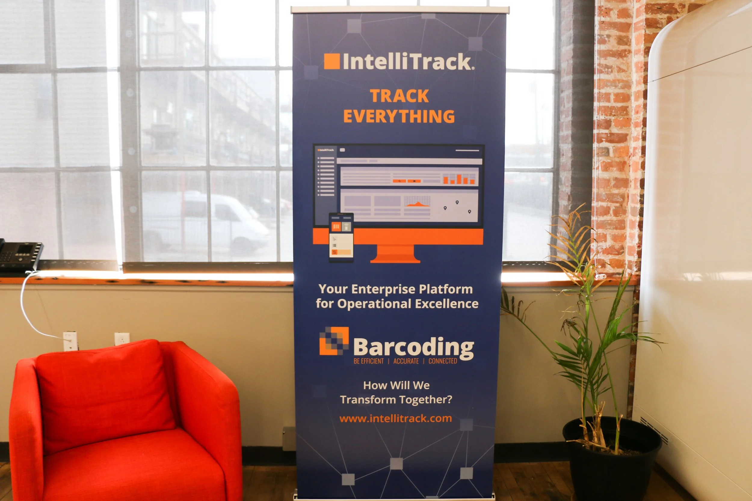 IntelliTrack pop-up banner
