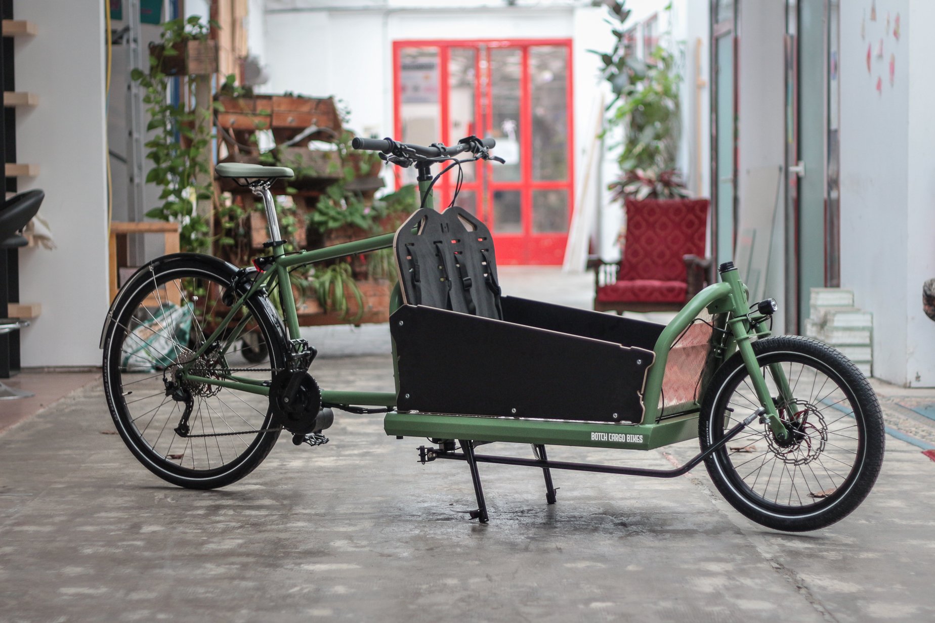 Le vélo cargo familial d’Anne et Mathieu