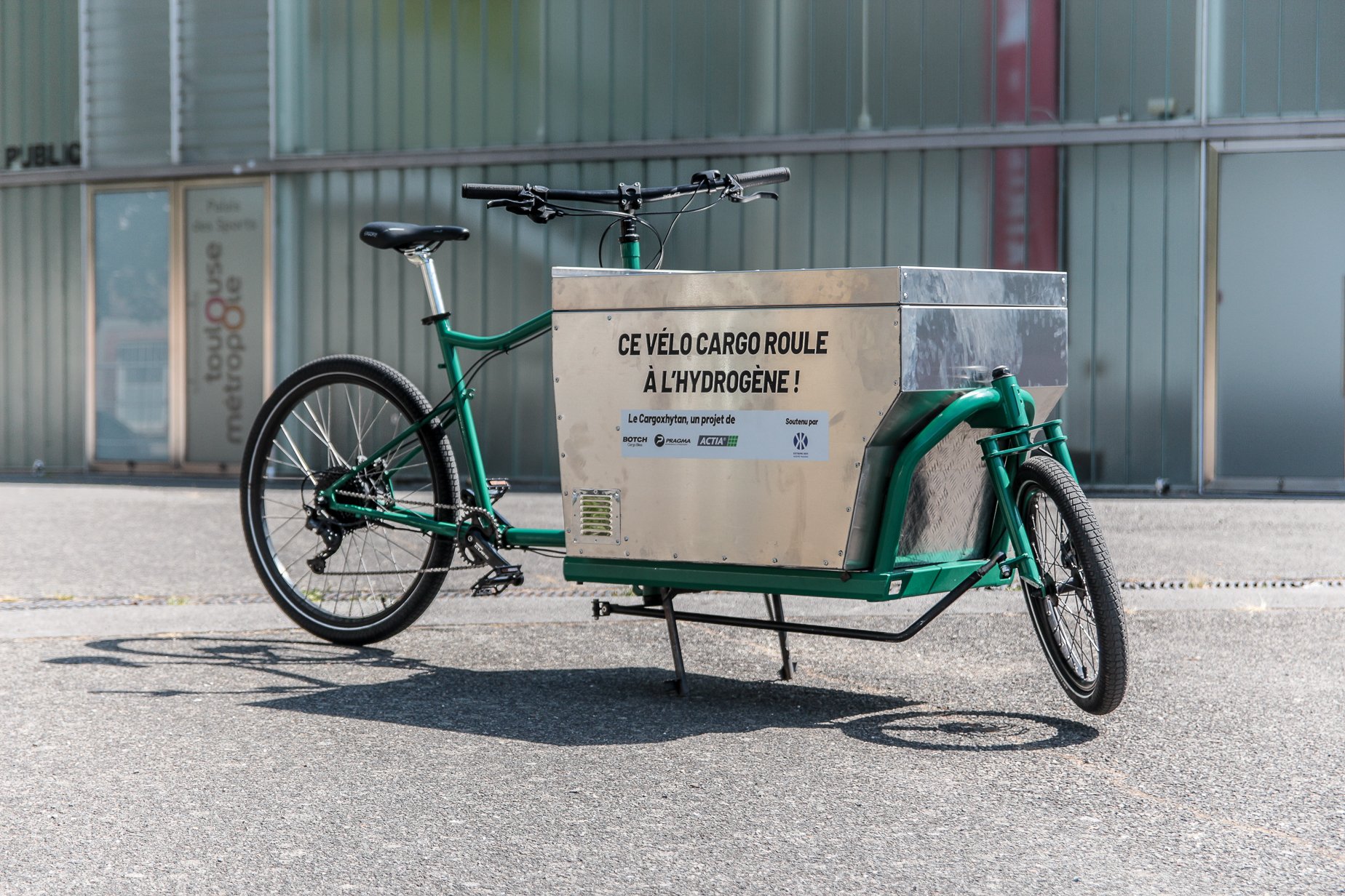 Le premier vélo cargo sur-cyclé à hydrogène au monde
