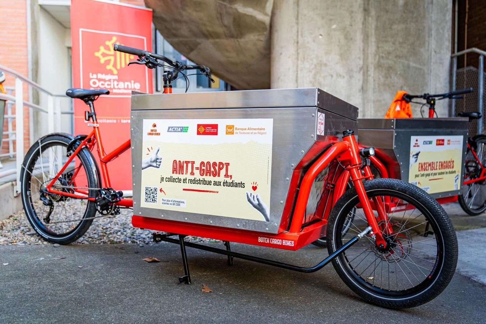 Des vélos cargos contre la précarité étudiante