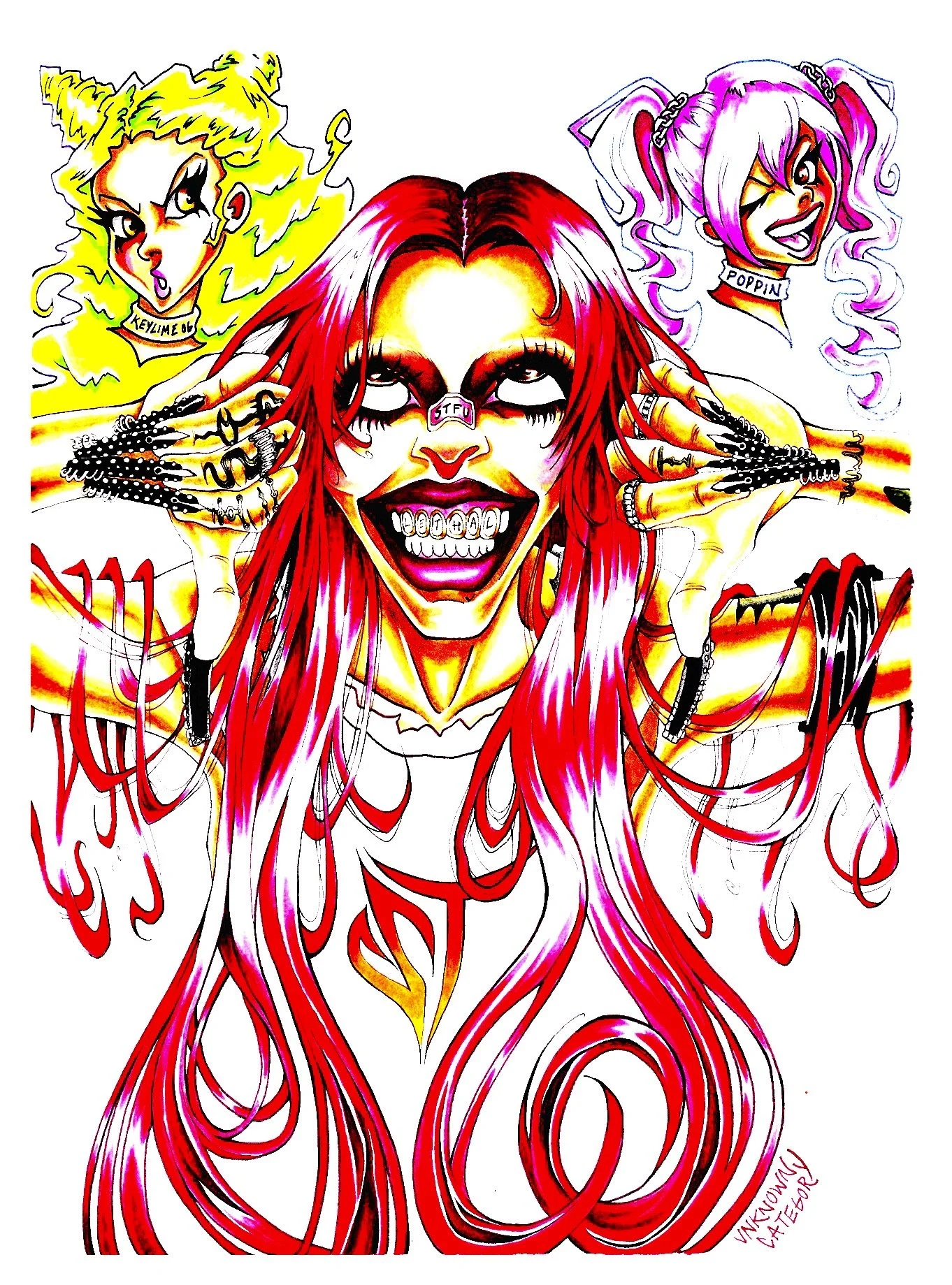RICO NASTY: SUGAR TRAP EDITION (MUSICIAN)~ ALC BASED MARKERS X MICRON PENS~ 10/11/25