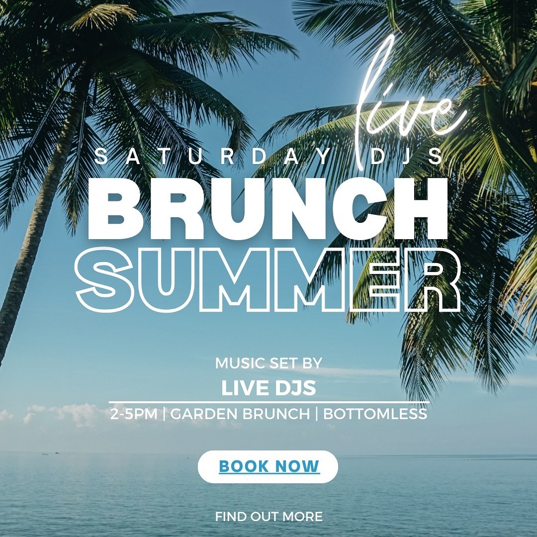 We&rsquo;re excited to announce our lineup of Garden DJ Brunches at niku! 🌞
Our upcoming dates are:
-25th May 
-15th June
-6th July
-20th July
-17th Aug
-31st Aug 
Join us as we kick off the summer season with an epic Garden DJ Brunch featuring spec