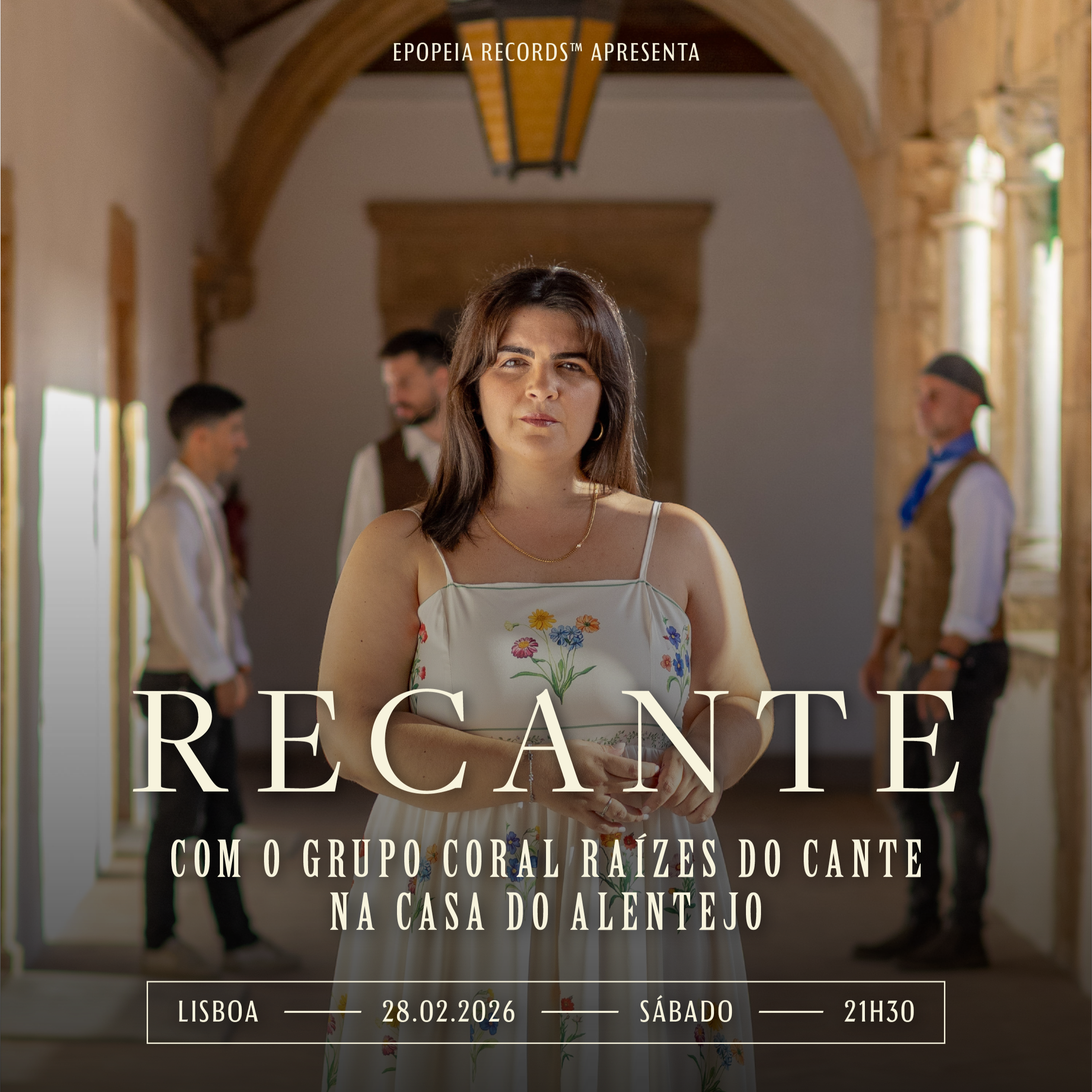 Recante apresentam a música tradicional alentejana com uma pitada de modernismo e influências de eletrónica