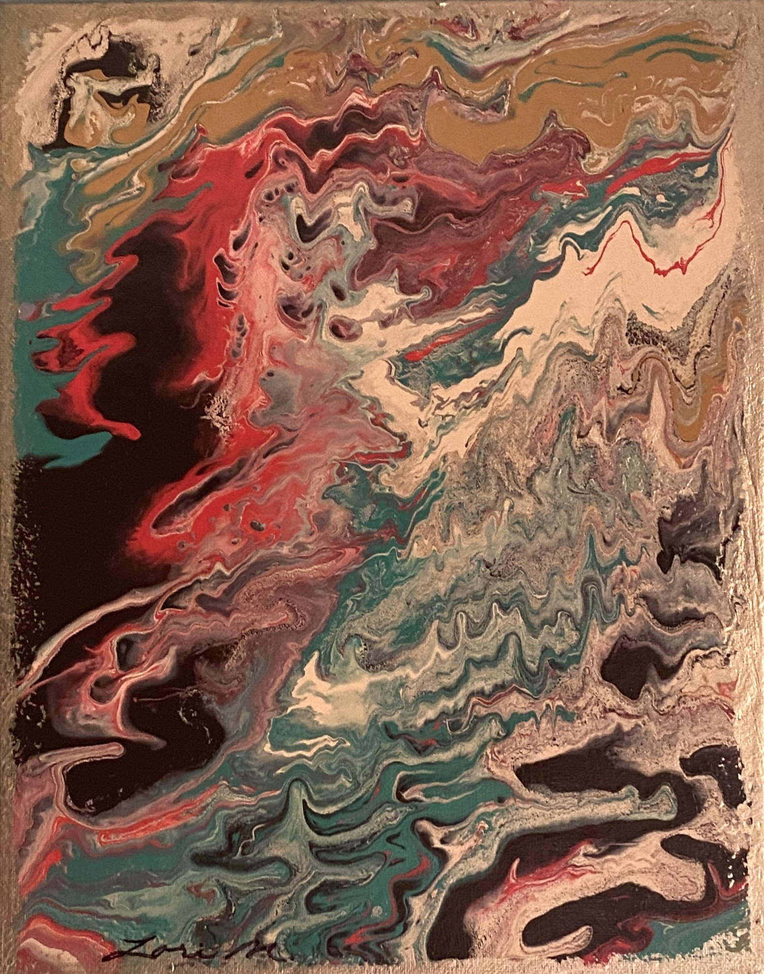 Pour & Tilt: 15 Abstract Paintings