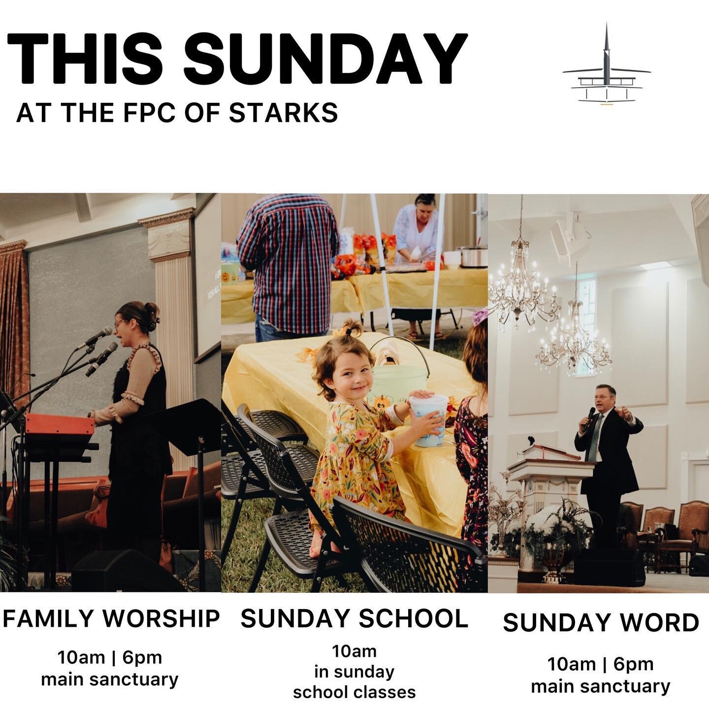 We have a wonderful Sunday planned for tomorrow! Come join us and invite someone to join you!