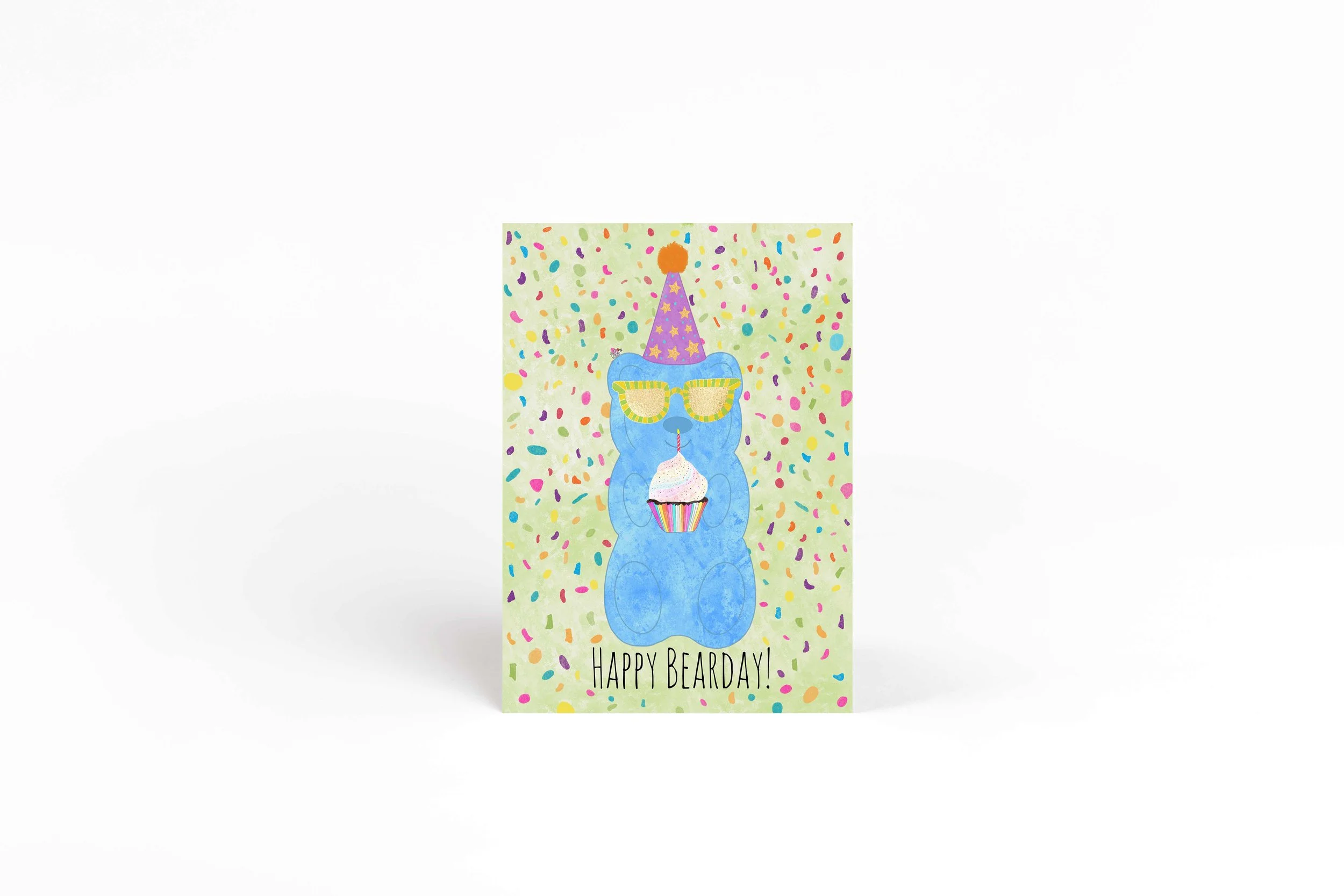 birthday bear greeting