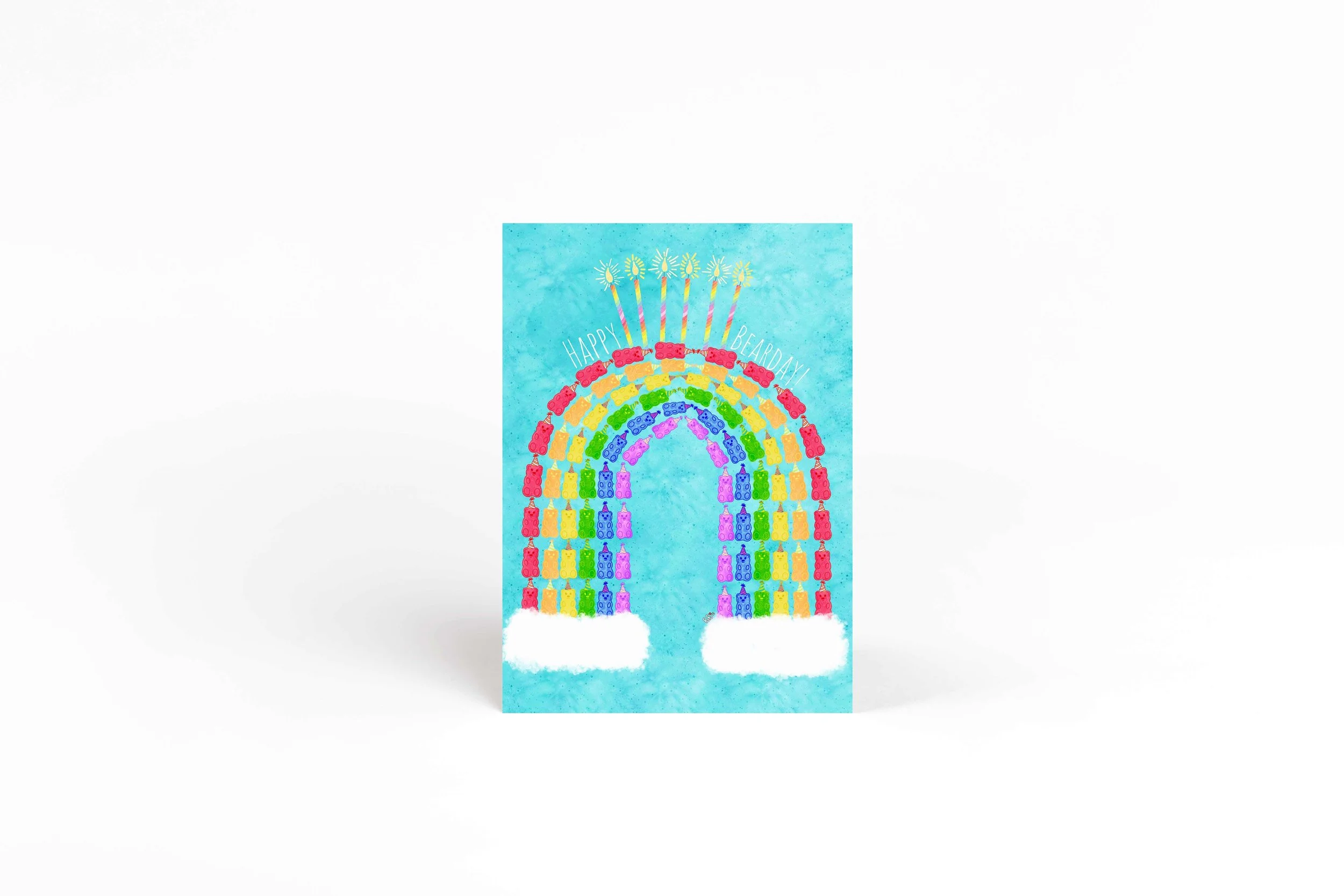colorful birthday card