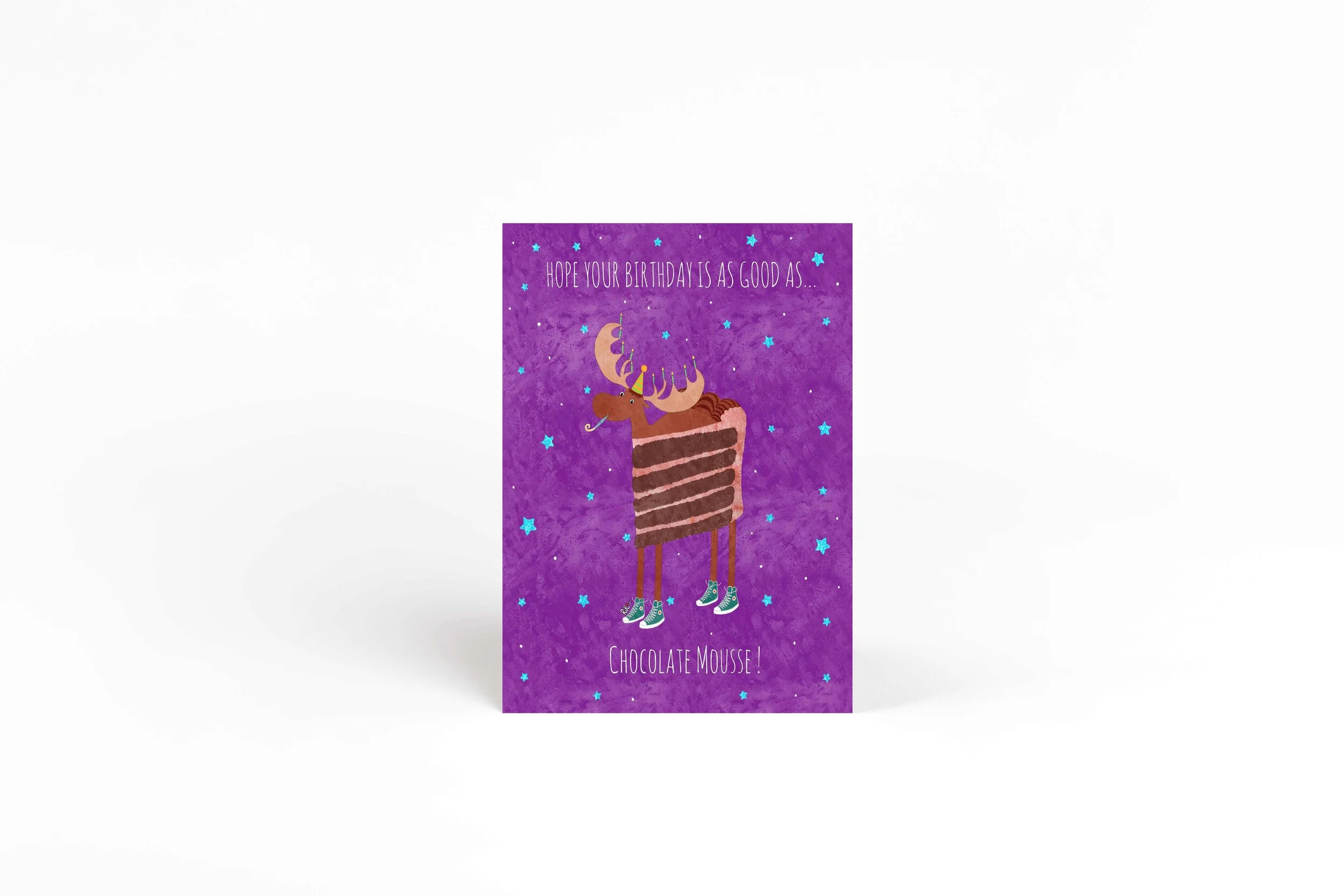 funny moose/funny birthday card