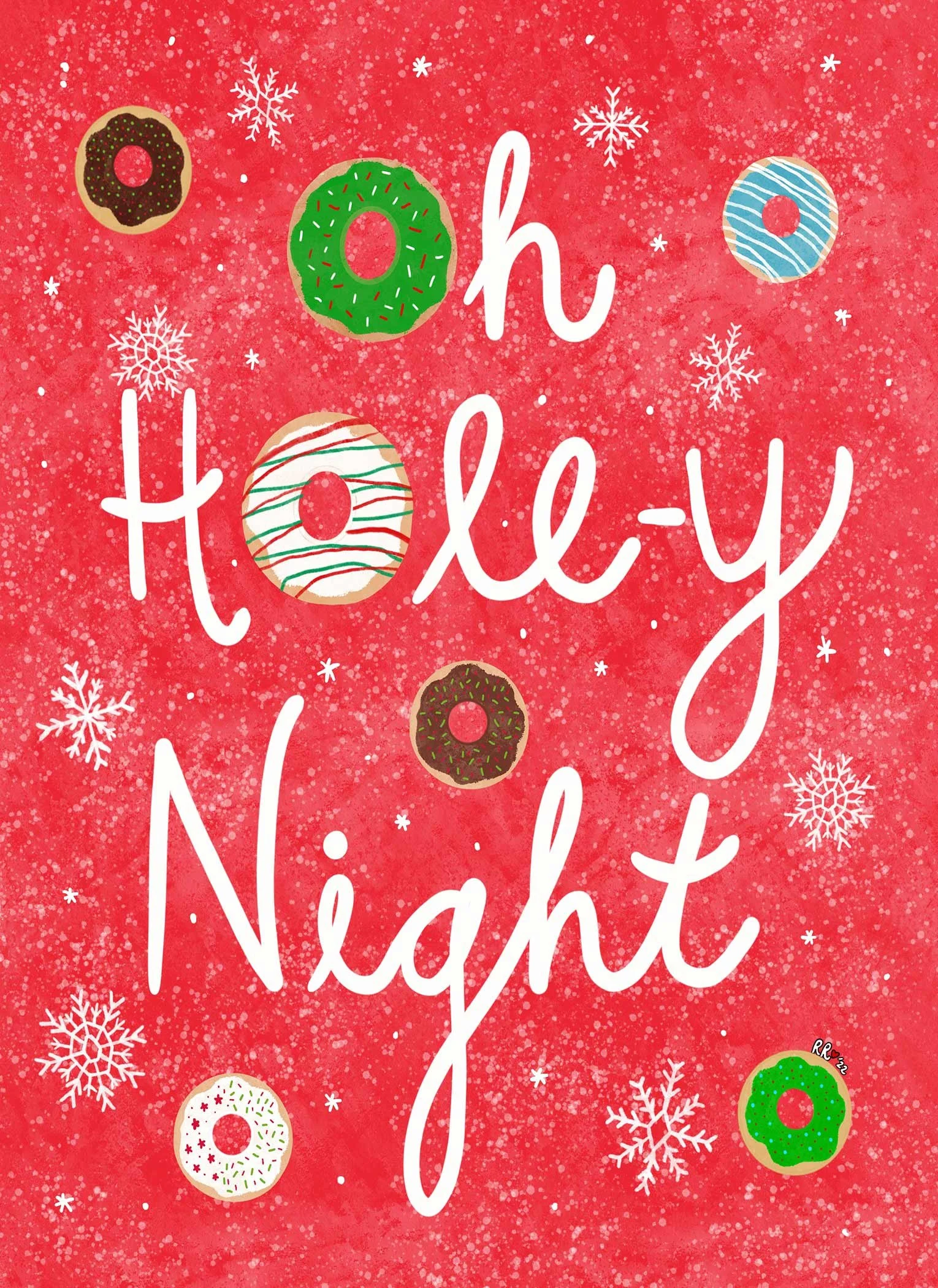 food christmas card, funny christmas card, funny holiday cards