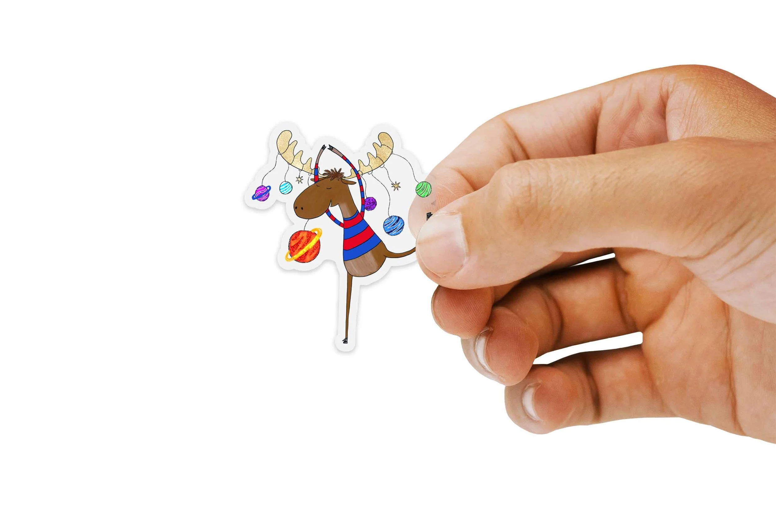 moose vinyl sticker