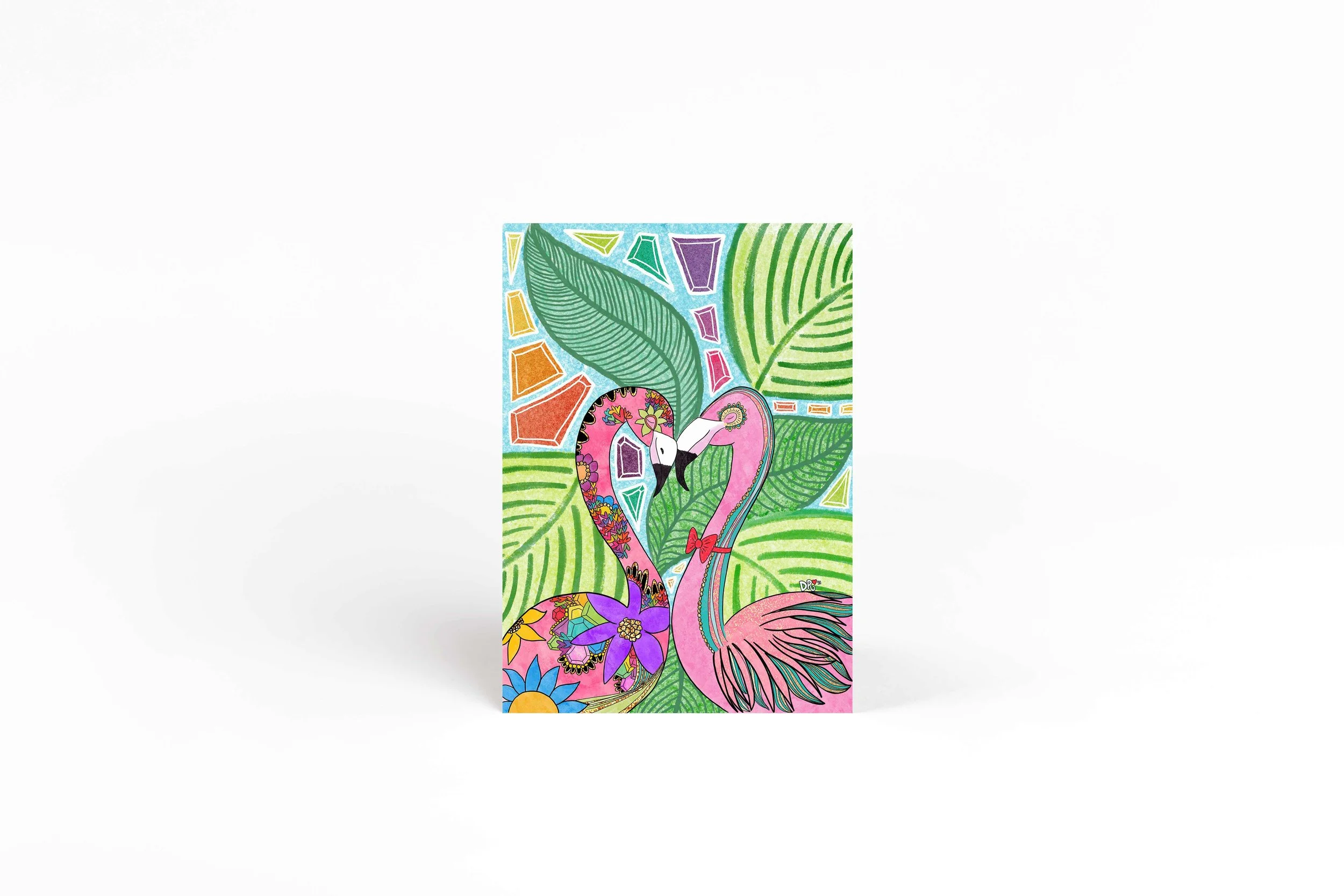 pretty flamingo, flamingo illustration