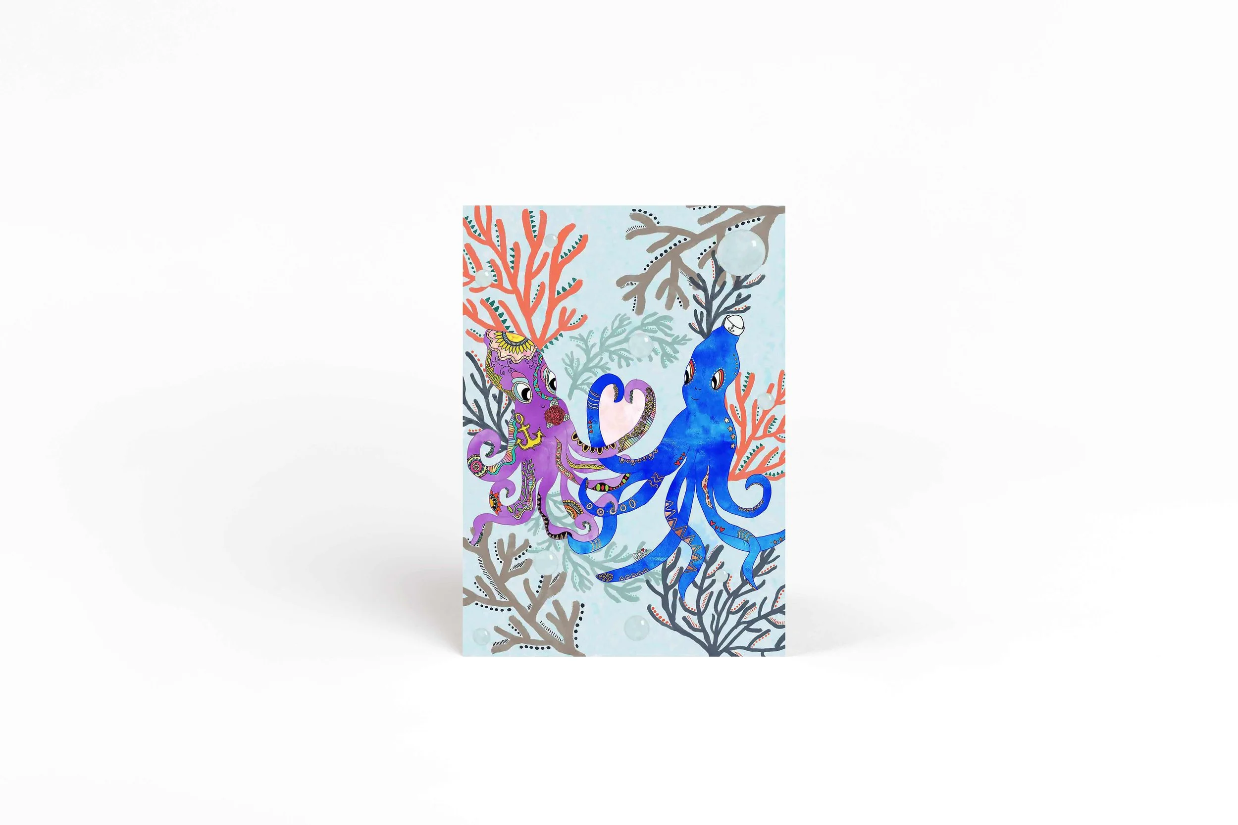 sea theme greeting, coastal greeting cards
