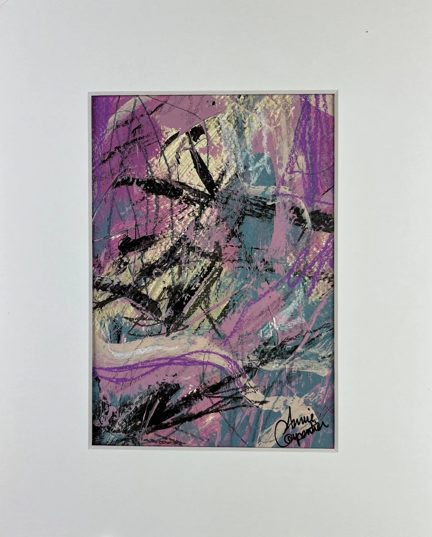 Peinture Abstraite Moderne Annie Carpentier Artiste Peintre Québécoise