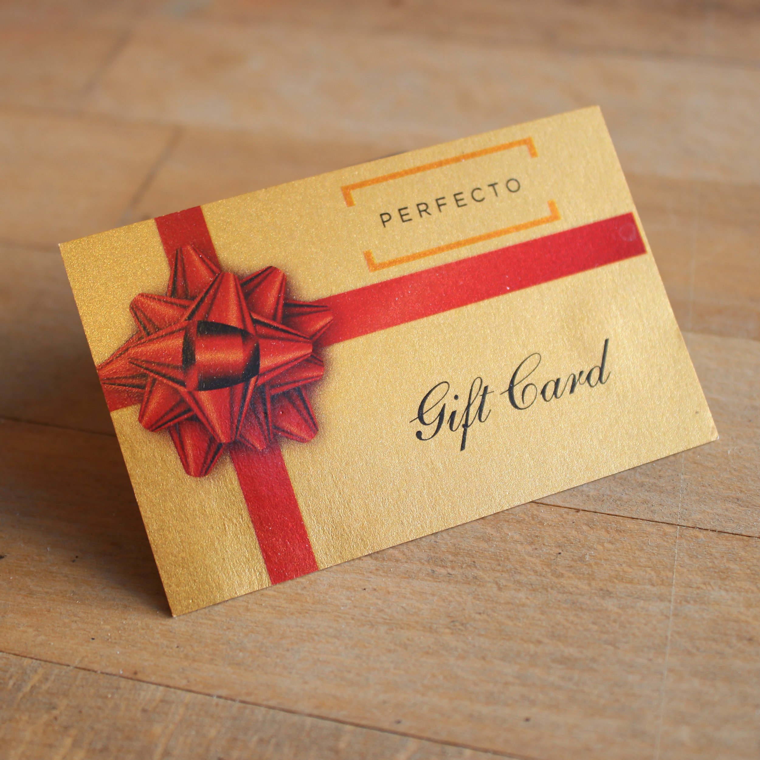 Perfecto Coffee Gift Card