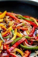 Chef's Special, individual: Fall Veggie Fajitas Squash with Steak or Tofu