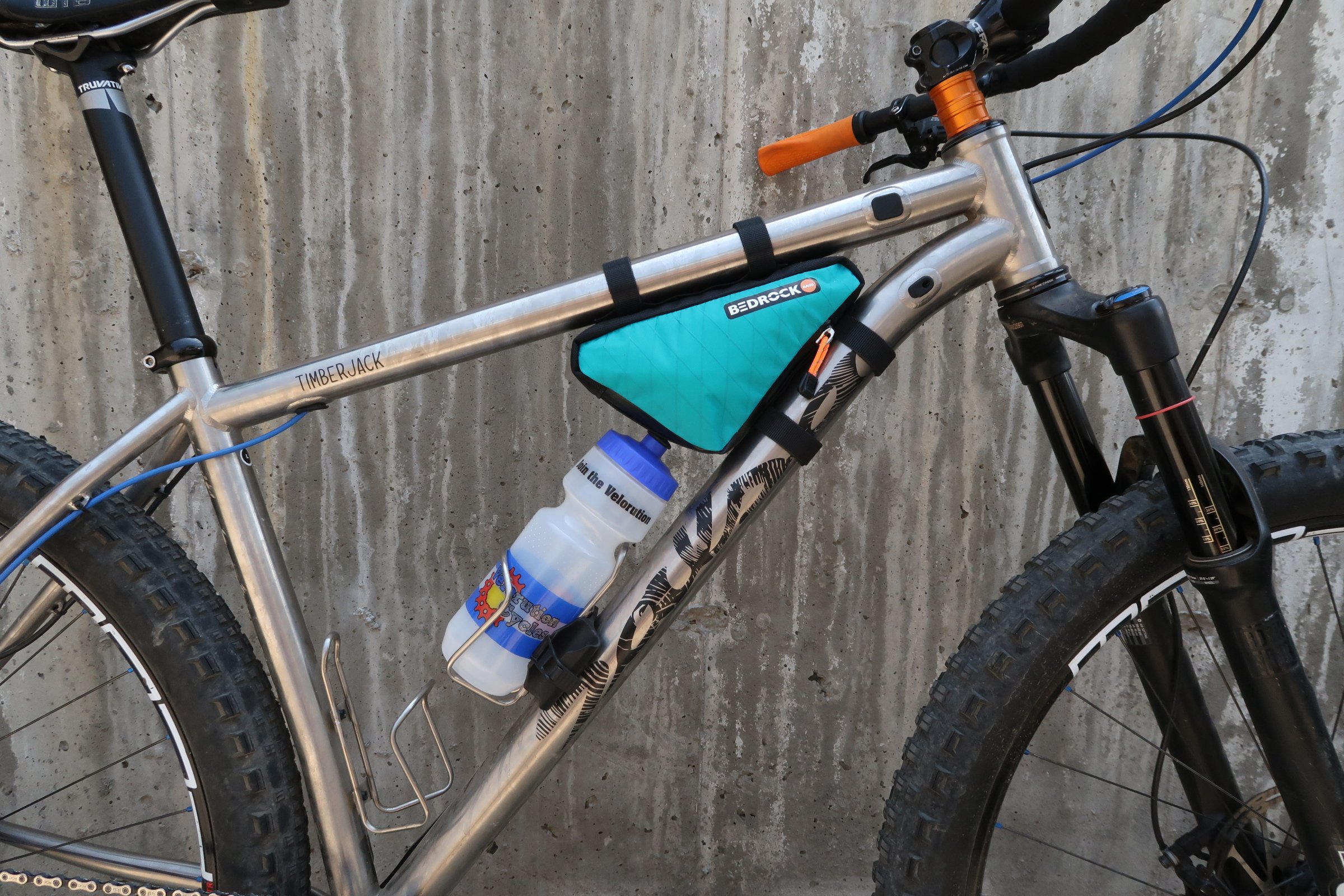 EDC MICRO FRAME BAG — BEDROCK BAGS // Bikepacking