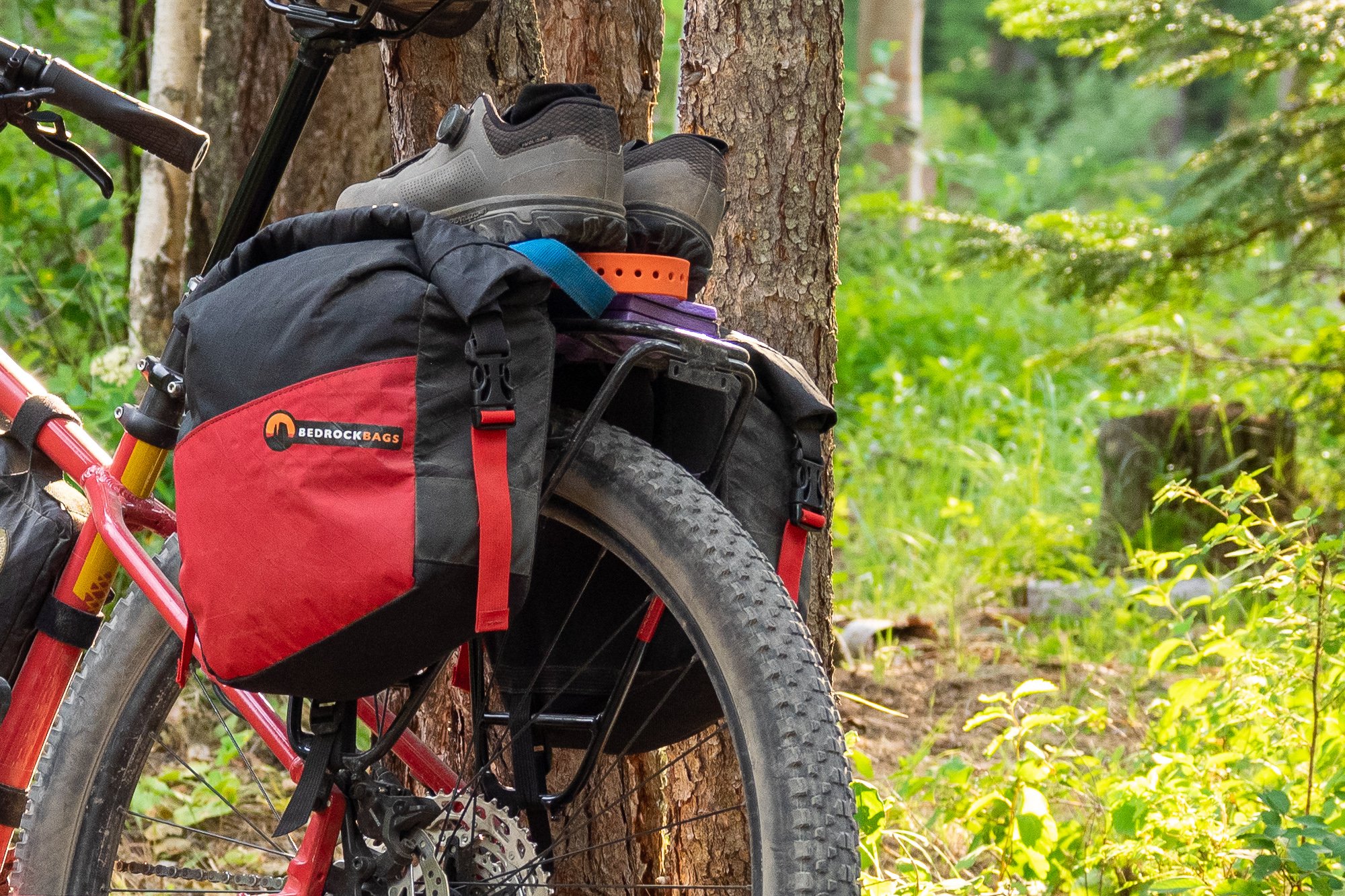 First Look: Bedrock Bags Tapeats Bikepacking Stem Bag - YouTube