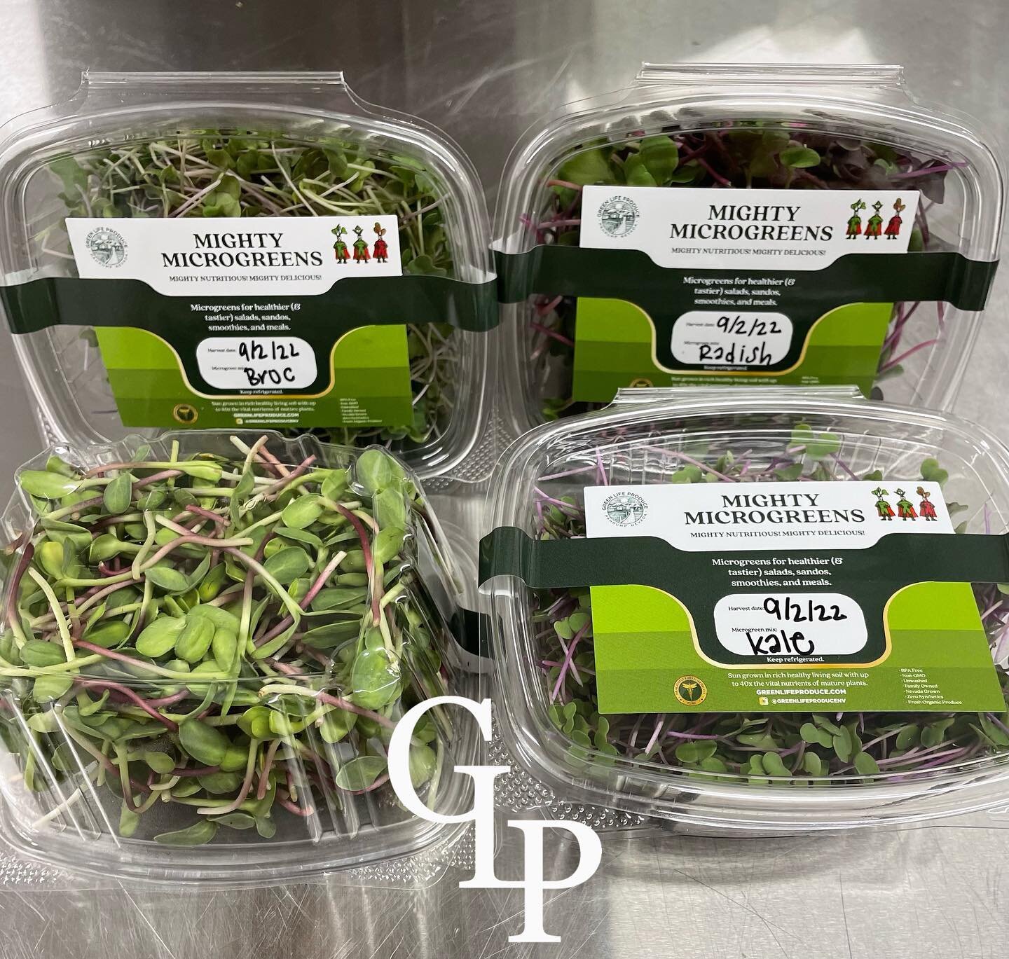 Come see us today and pick up some Microgreens 🙌🌱 available in pea shoots, broccoli, radish, kale &amp; NEW sunflower shoots #GLP #pahrump #localgrown #alwaysorganic