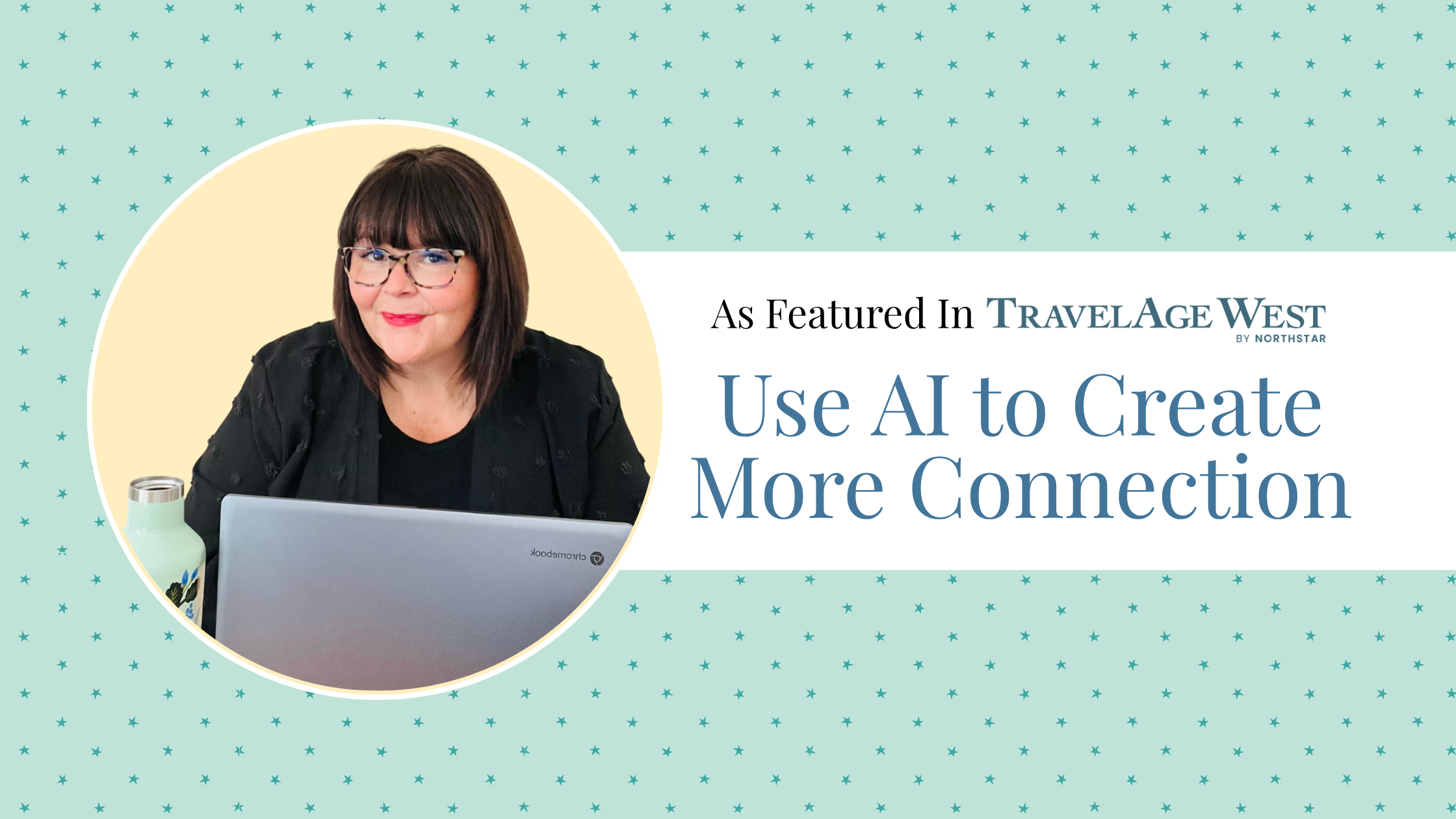 Korrine Featured in TravelAge West on AI and Cruise Sales