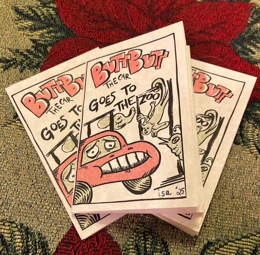 Butt Butt The Car Goes To The Zoo - Minizine