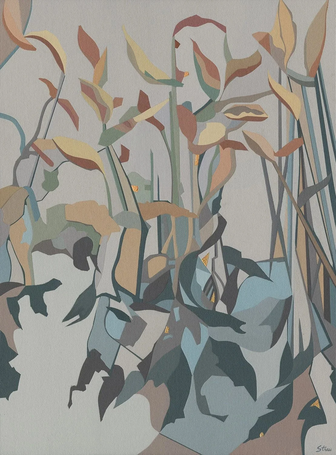 Shadow and Light 1 ( 23"x17" acrylic on canvas wrapped panel)