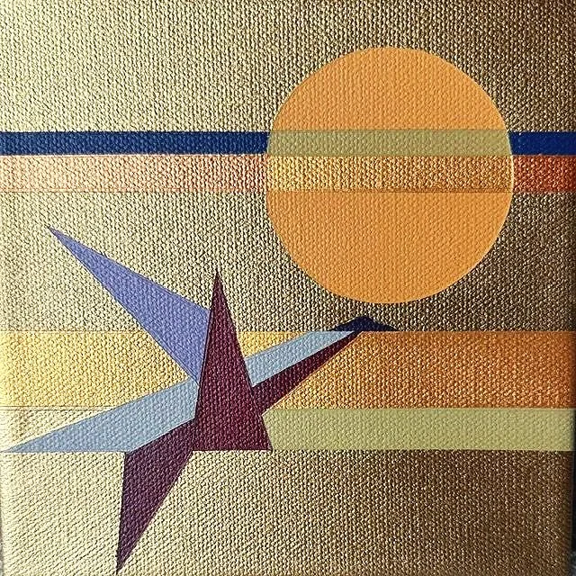 Warmth (6"x6") acrylic fundraiser