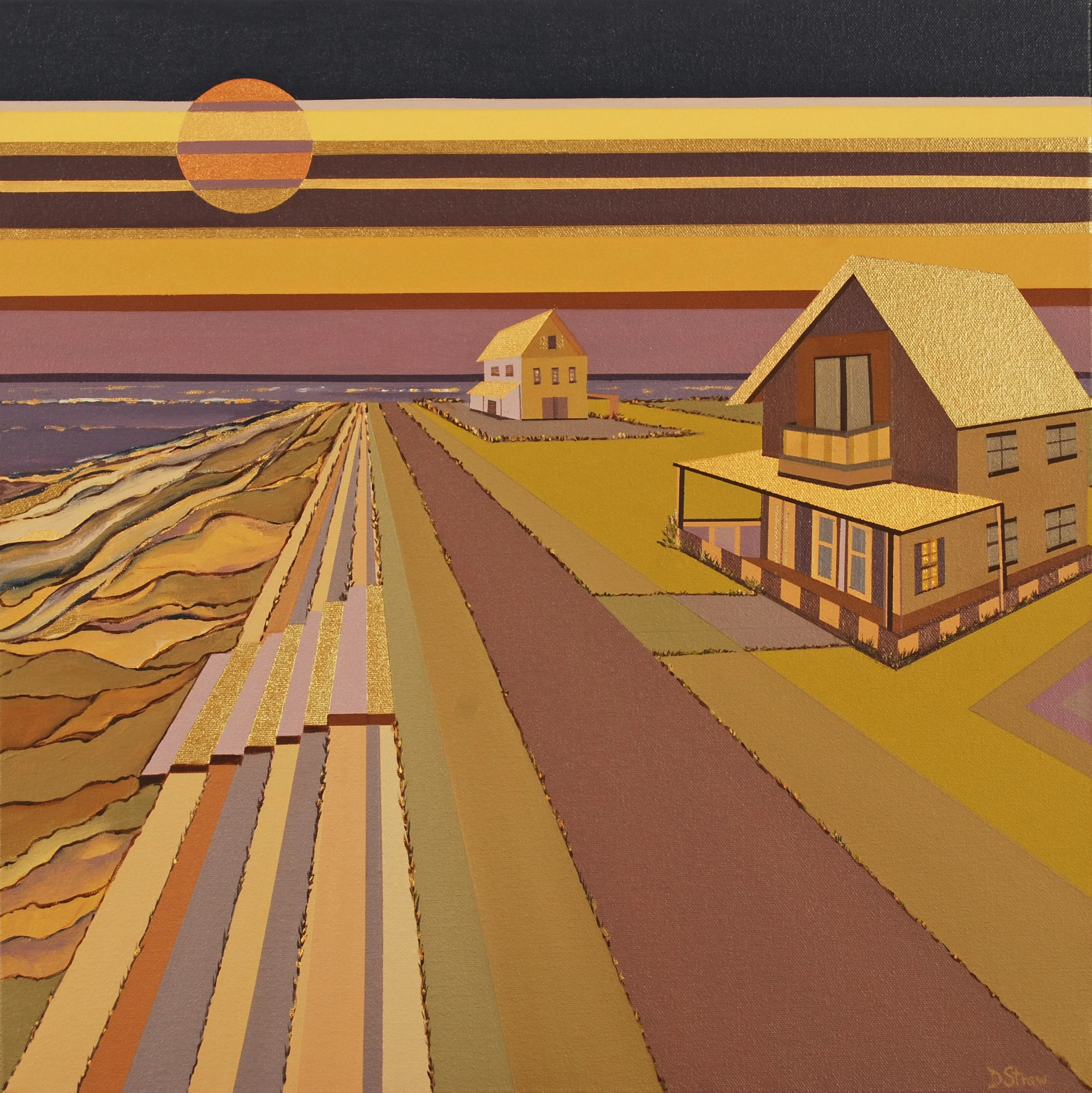 East Chop ( 20"x20") Permanent Collection of MV Hospital