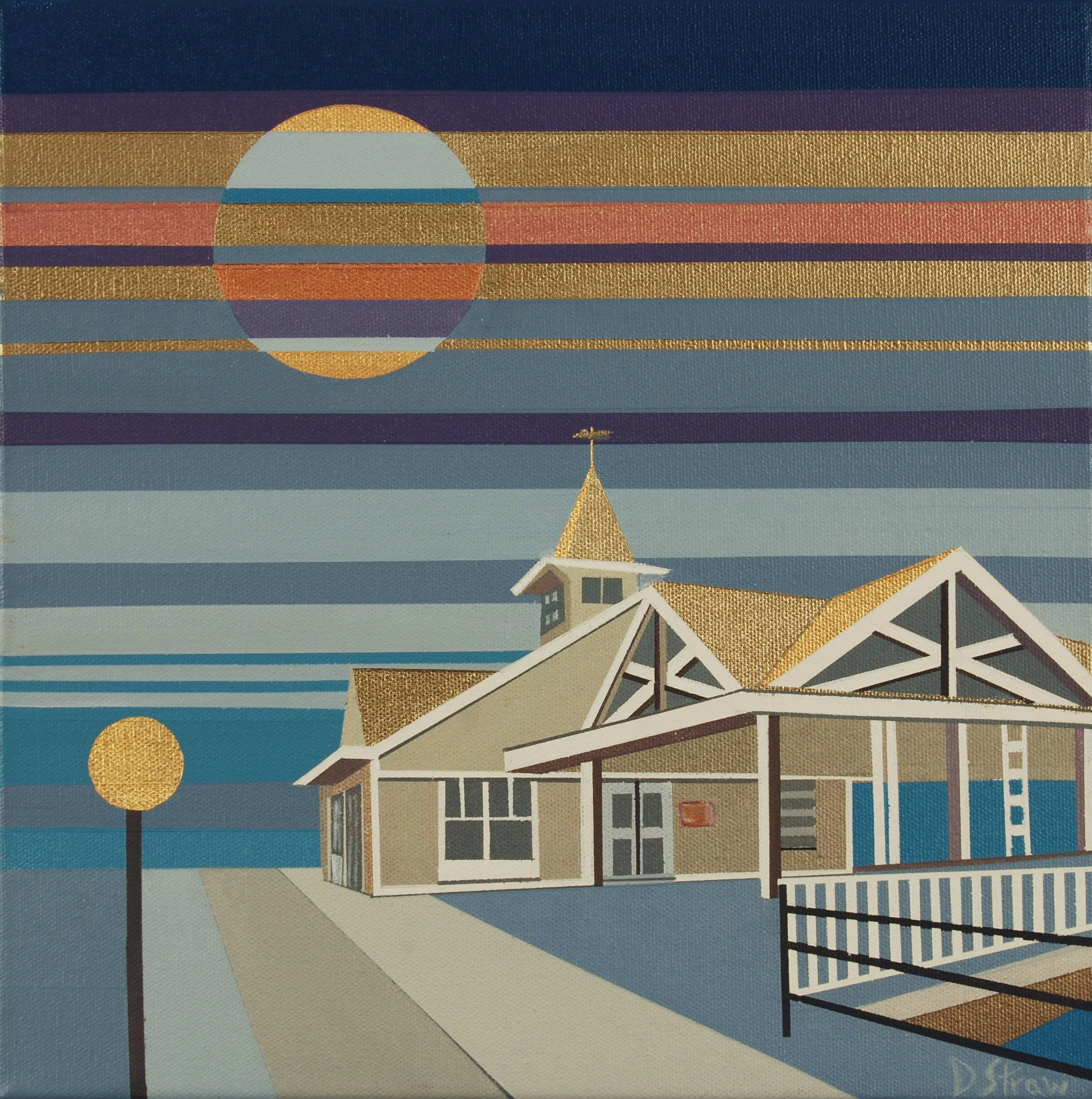 Oak Bluffs Terminal (12"x12") private collection