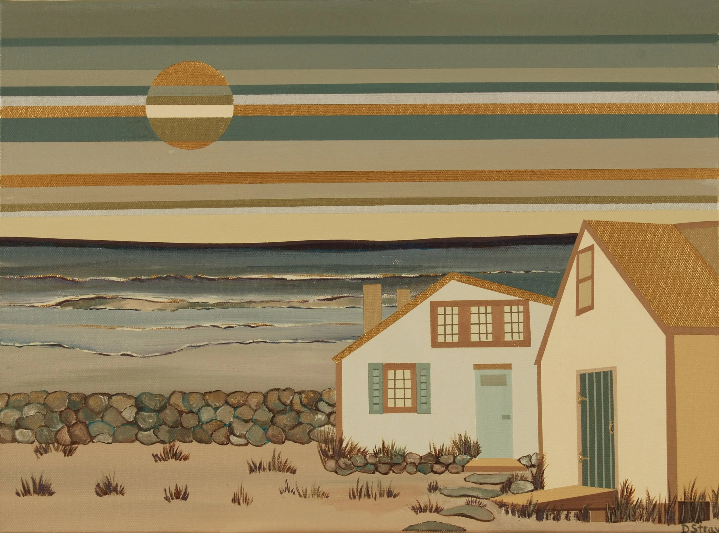 By the Sea ( 12"x16") private collection