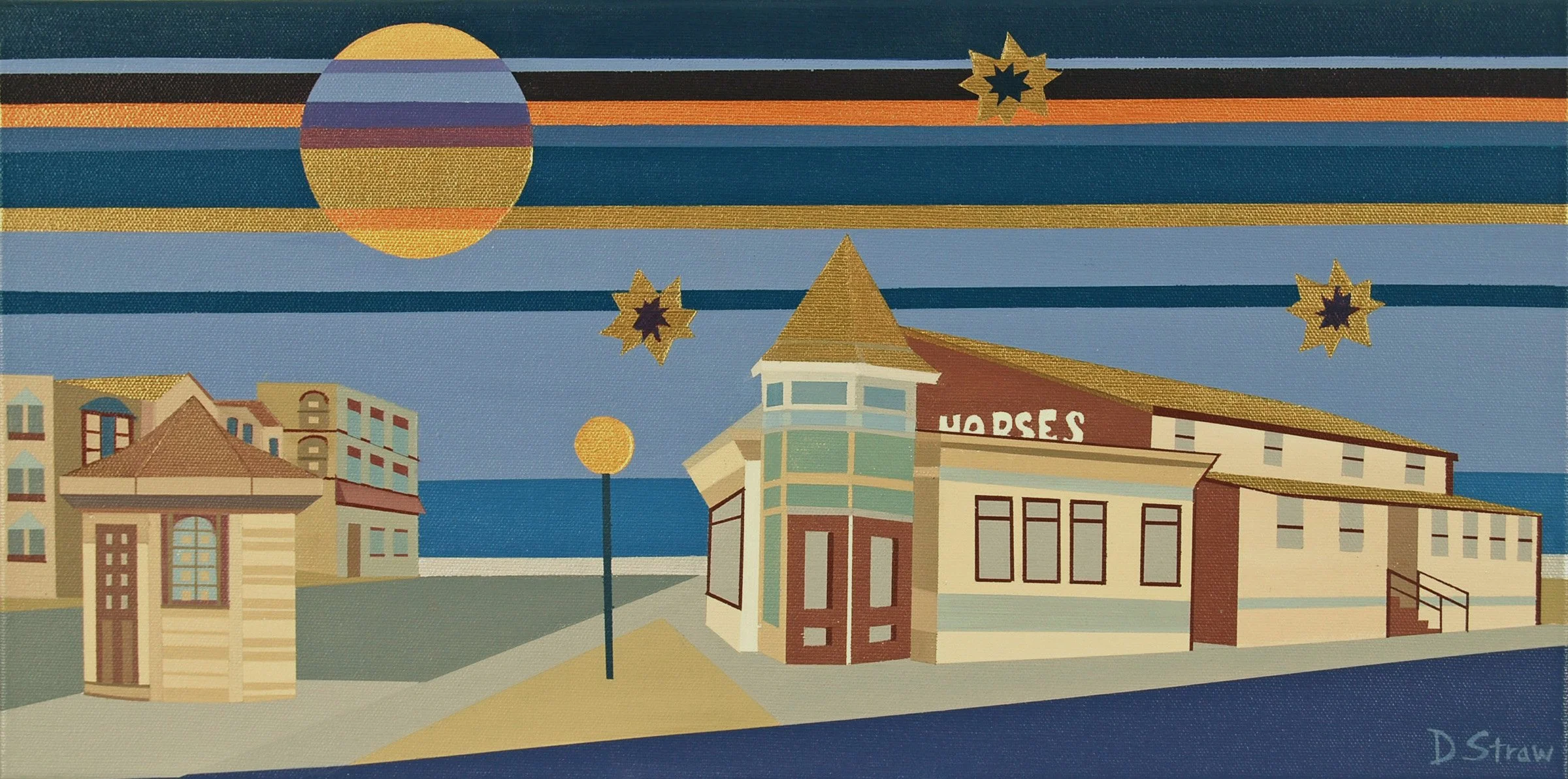 Flying Horses (10"x20")