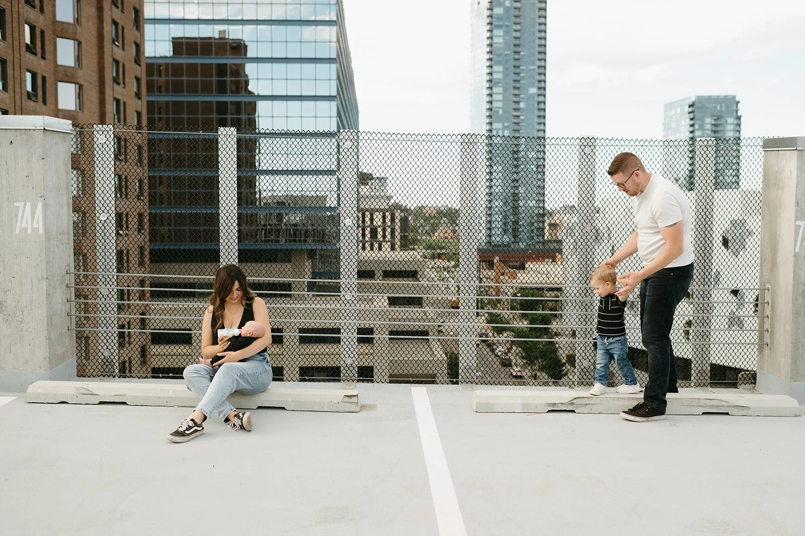 Mile’s Lifestyle Downtown Newborn Session