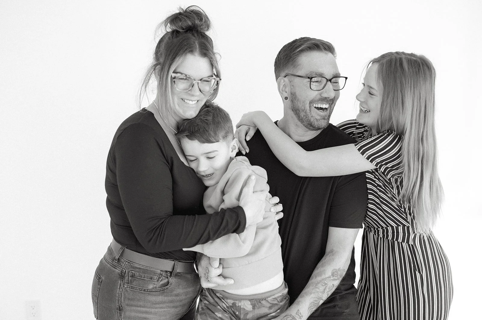 Kate + Dan’s Studio Family Session