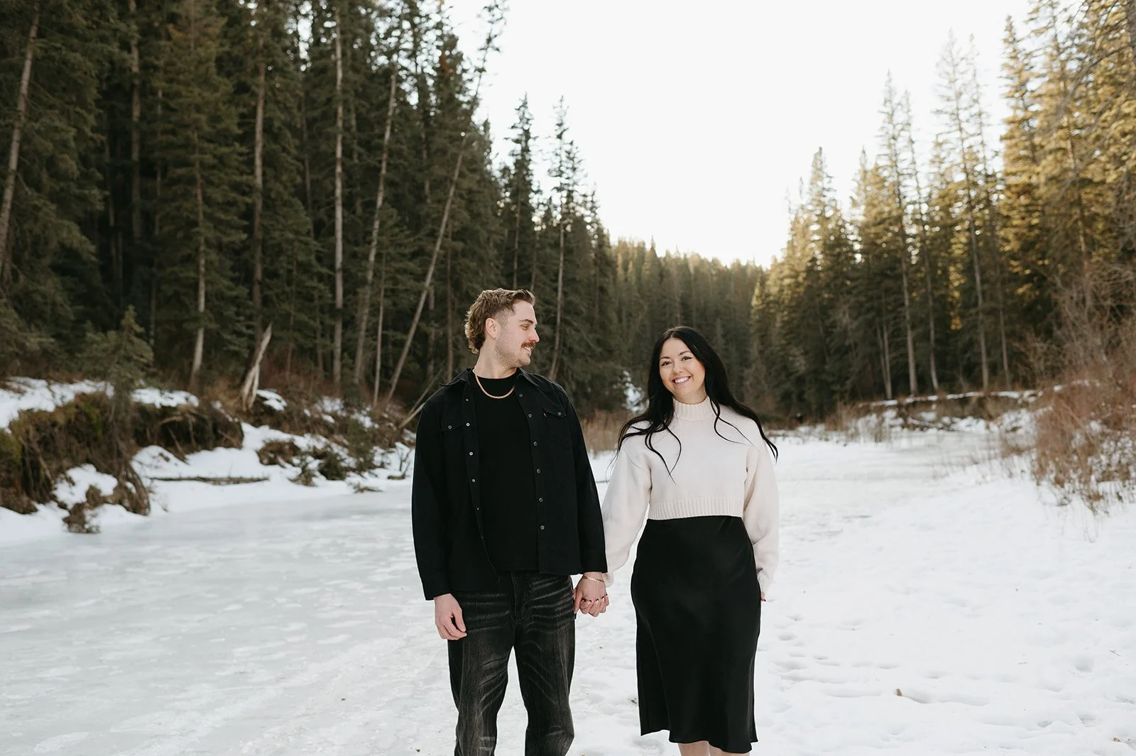 Jillian + Matt’s Winter Engagement Session