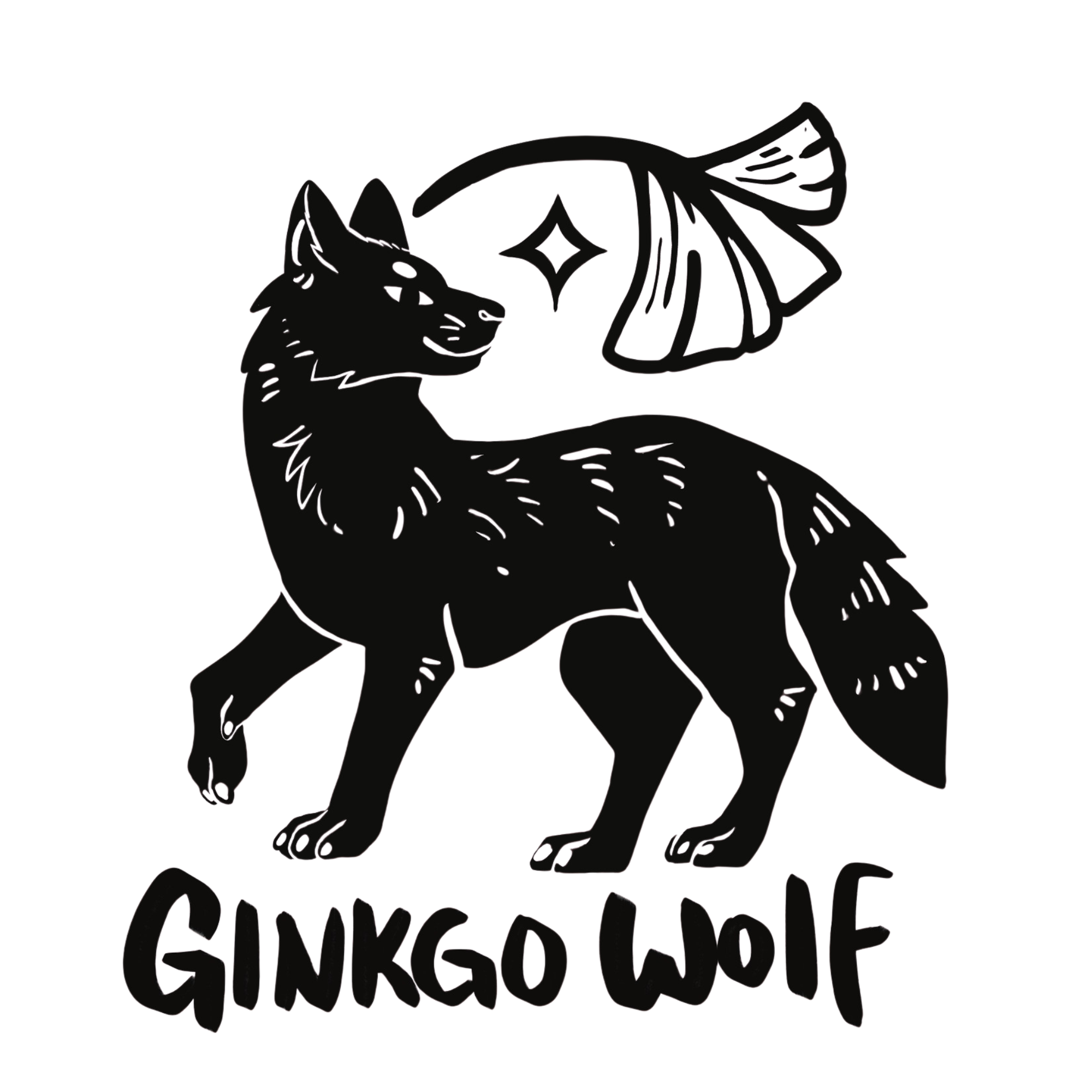 Ginkgo Wolf logo