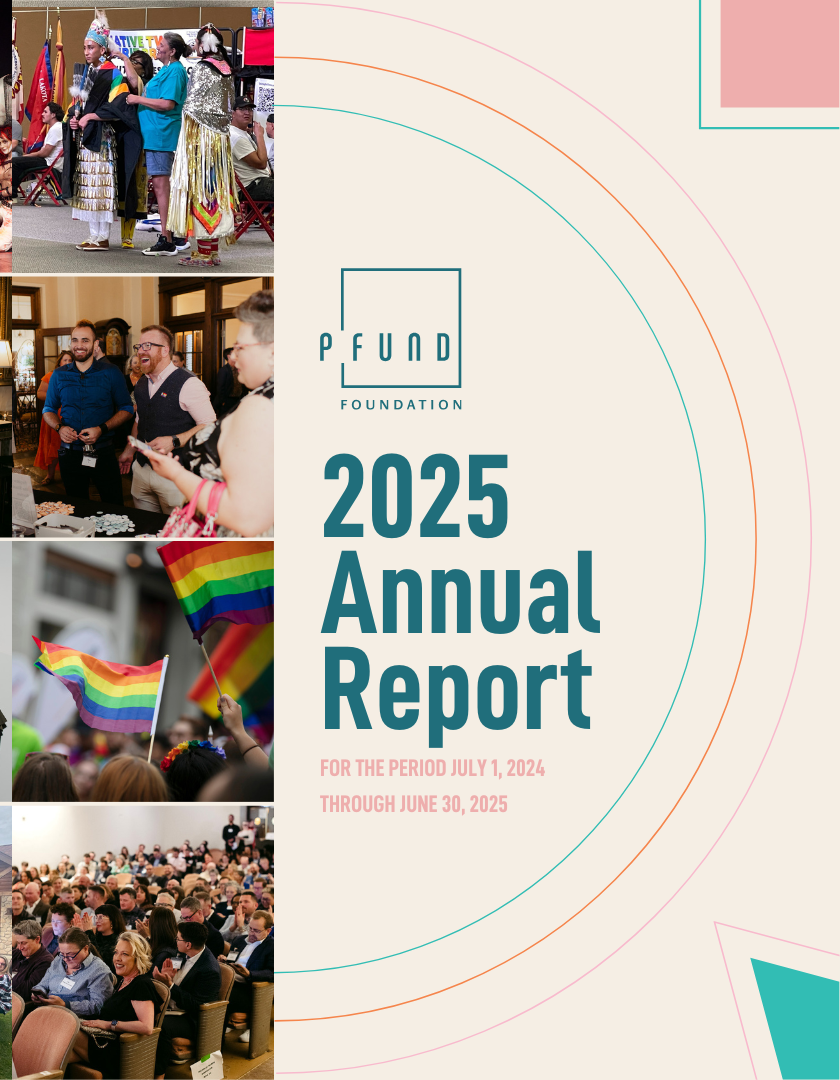 Cover photo of PFund's 2025 Annual Impact Report