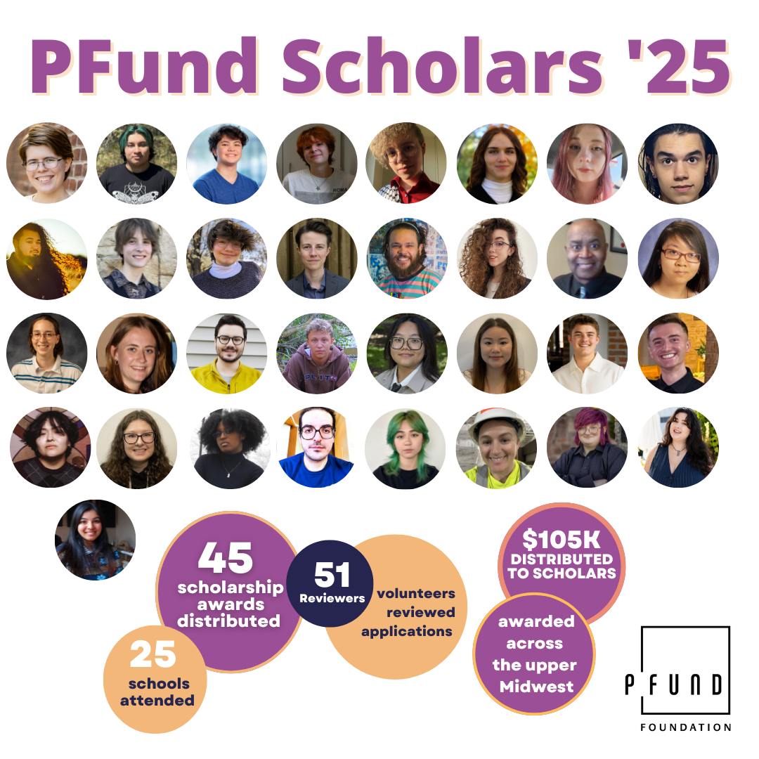 Photos of 39 PFund Scholarship Recipients